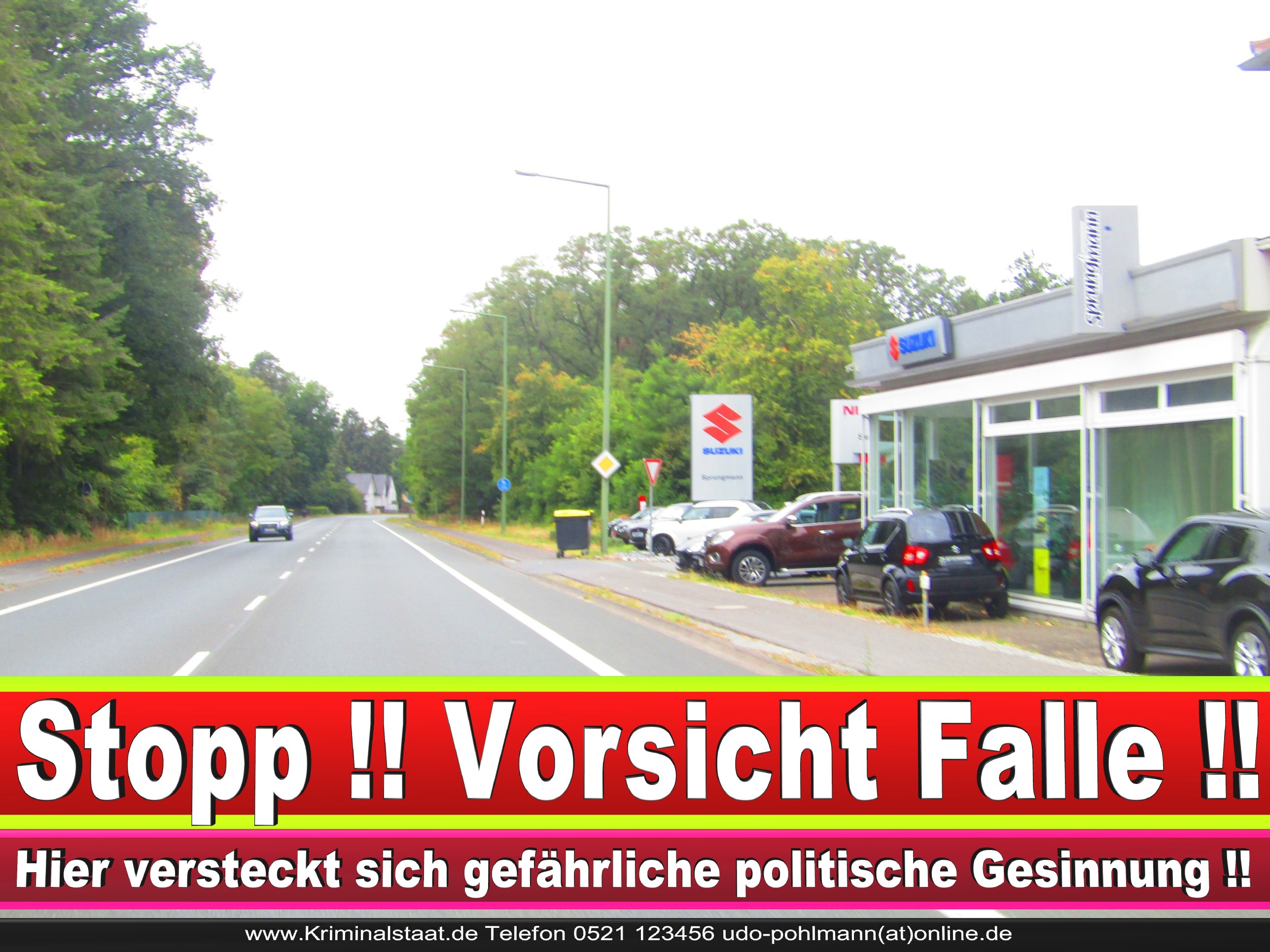 AUTOHAUS SPRUNGMANN CDU BIELEFELD 1 LANDTAGSWAHL BUNDESTAGSWAHL BÜRGERMEISTERWAHL