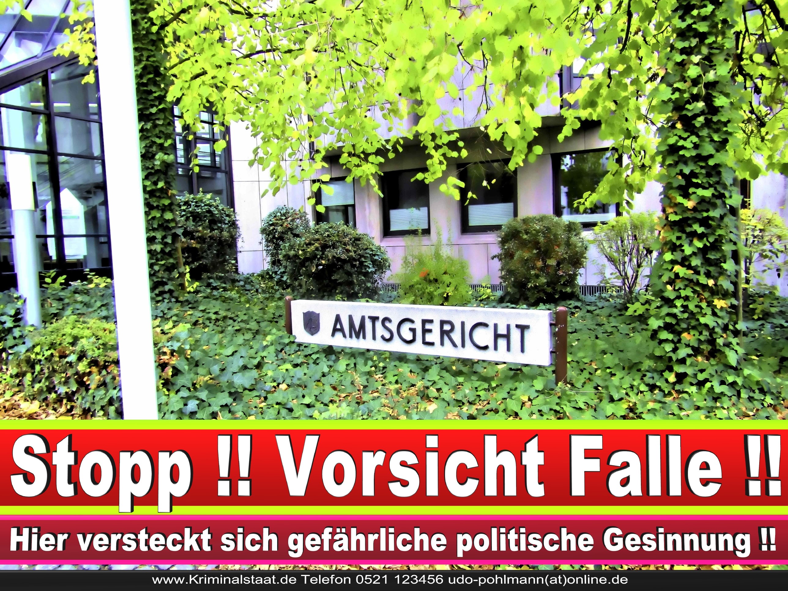 Amtsgericht Landgericht Staatsanwaltschaft Bielefeld Behörden NRW Arbeitsgericht Sozialgericht Verwaltungsgericht 4