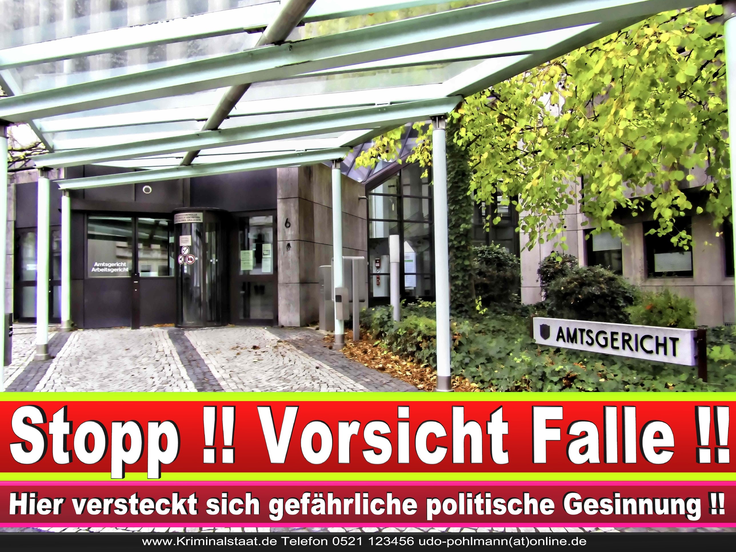 Amtsgericht Landgericht Staatsanwaltschaft Bielefeld Behörden NRW Arbeitsgericht Sozialgericht Verwaltungsgericht 5