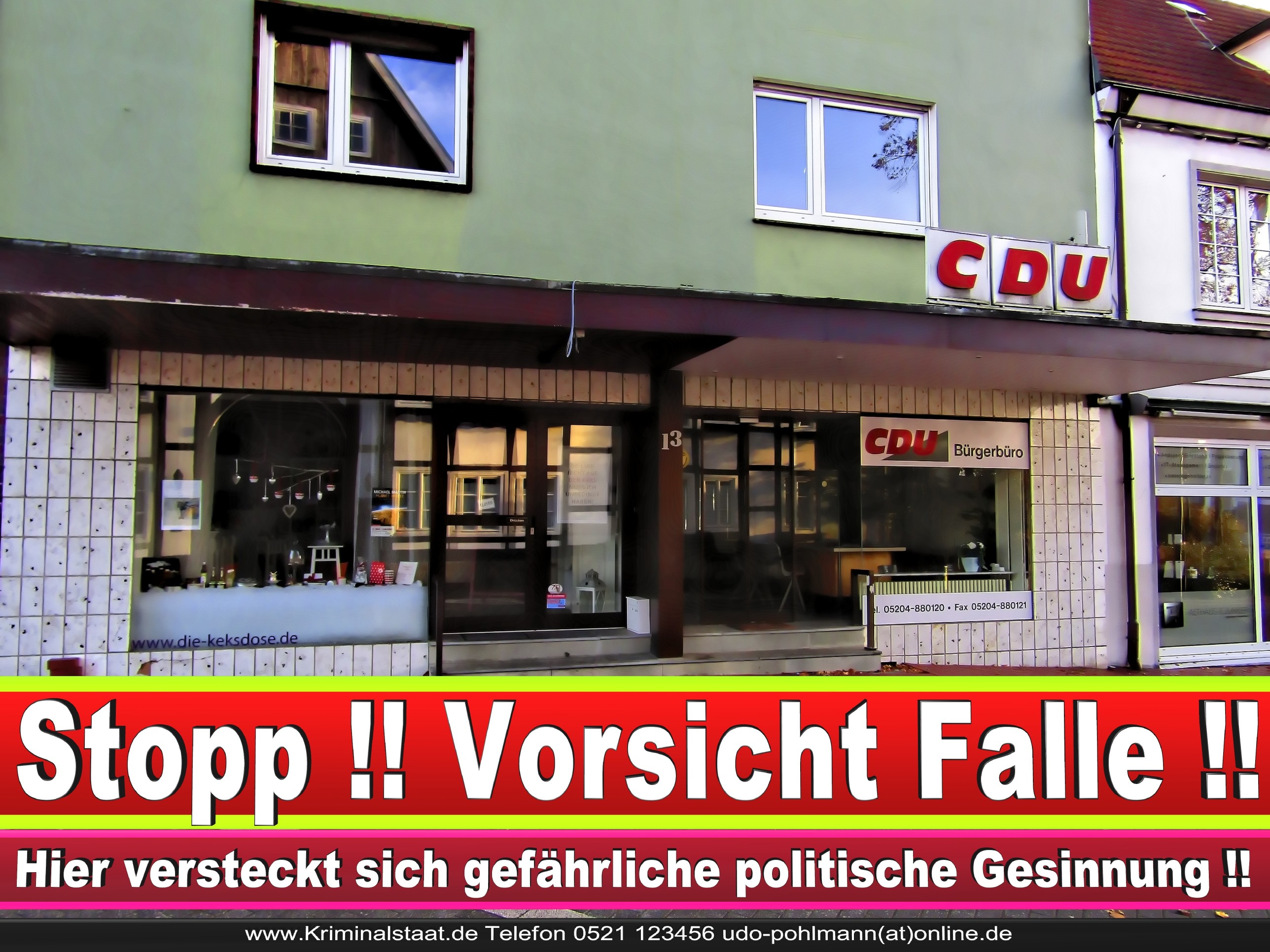 CDU Gemeindeverband Steinhagen Am Markt 13 33803 Steinhagen NRW Ortsverband CDU Steinhagen 12