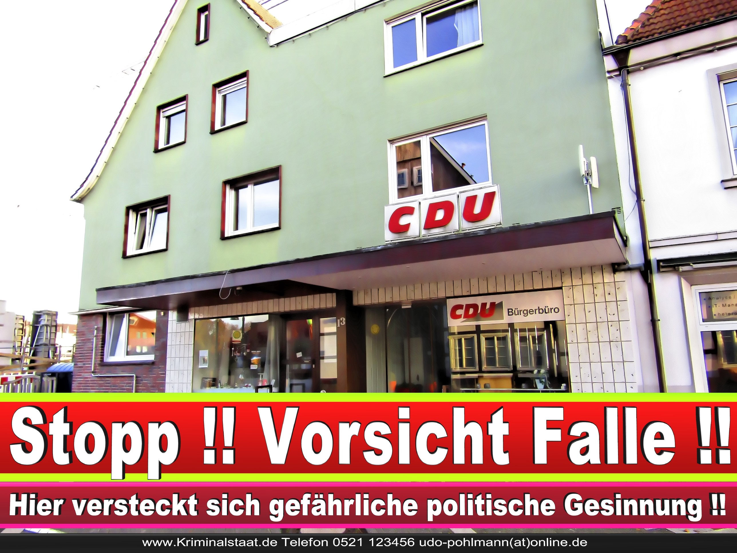 CDU Gemeindeverband Steinhagen Am Markt 13 33803 Steinhagen NRW Ortsverband CDU Steinhagen 13