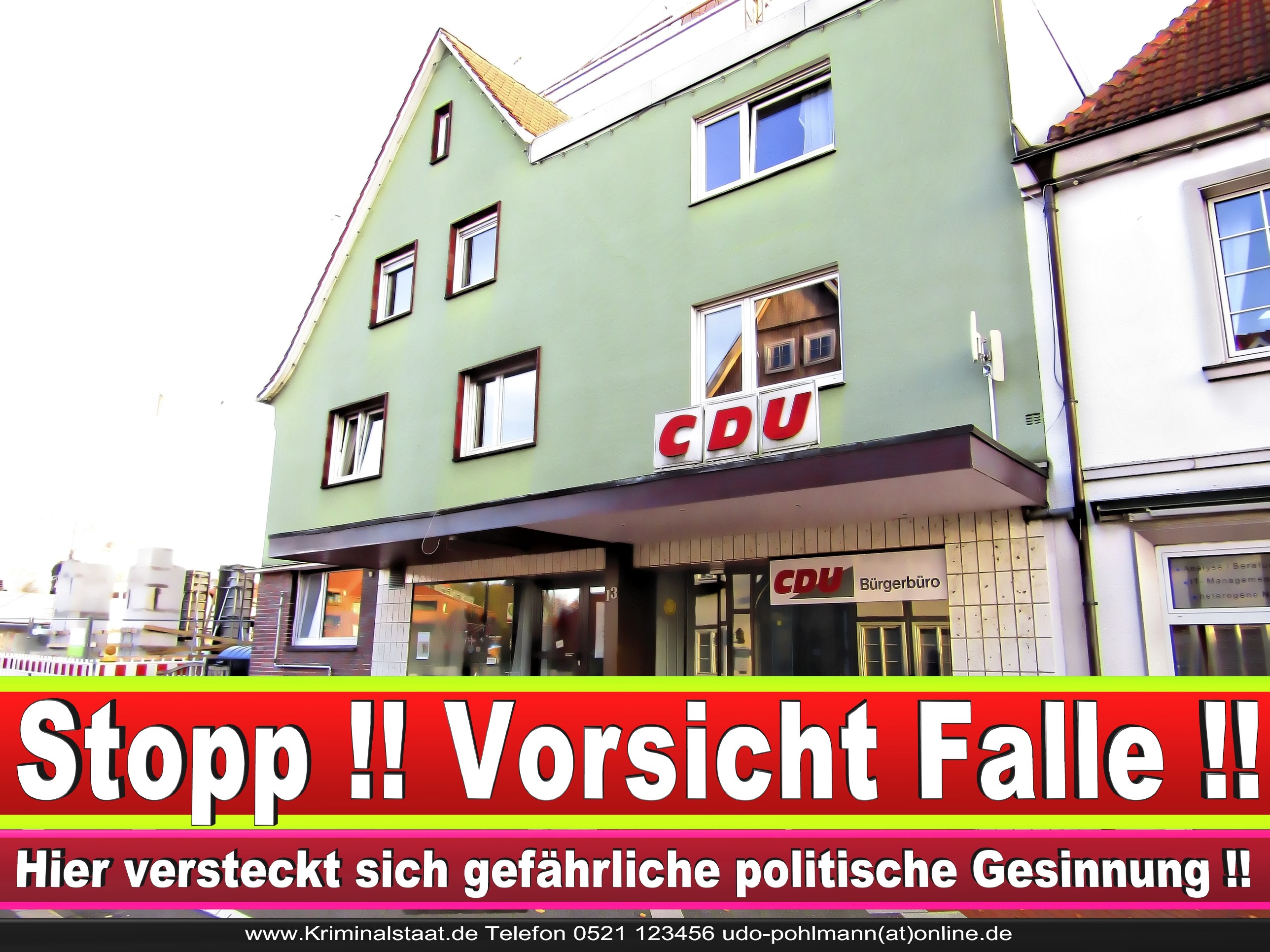CDU Gemeindeverband Steinhagen Am Markt 13 33803 Steinhagen NRW Ortsverband CDU Steinhagen 14