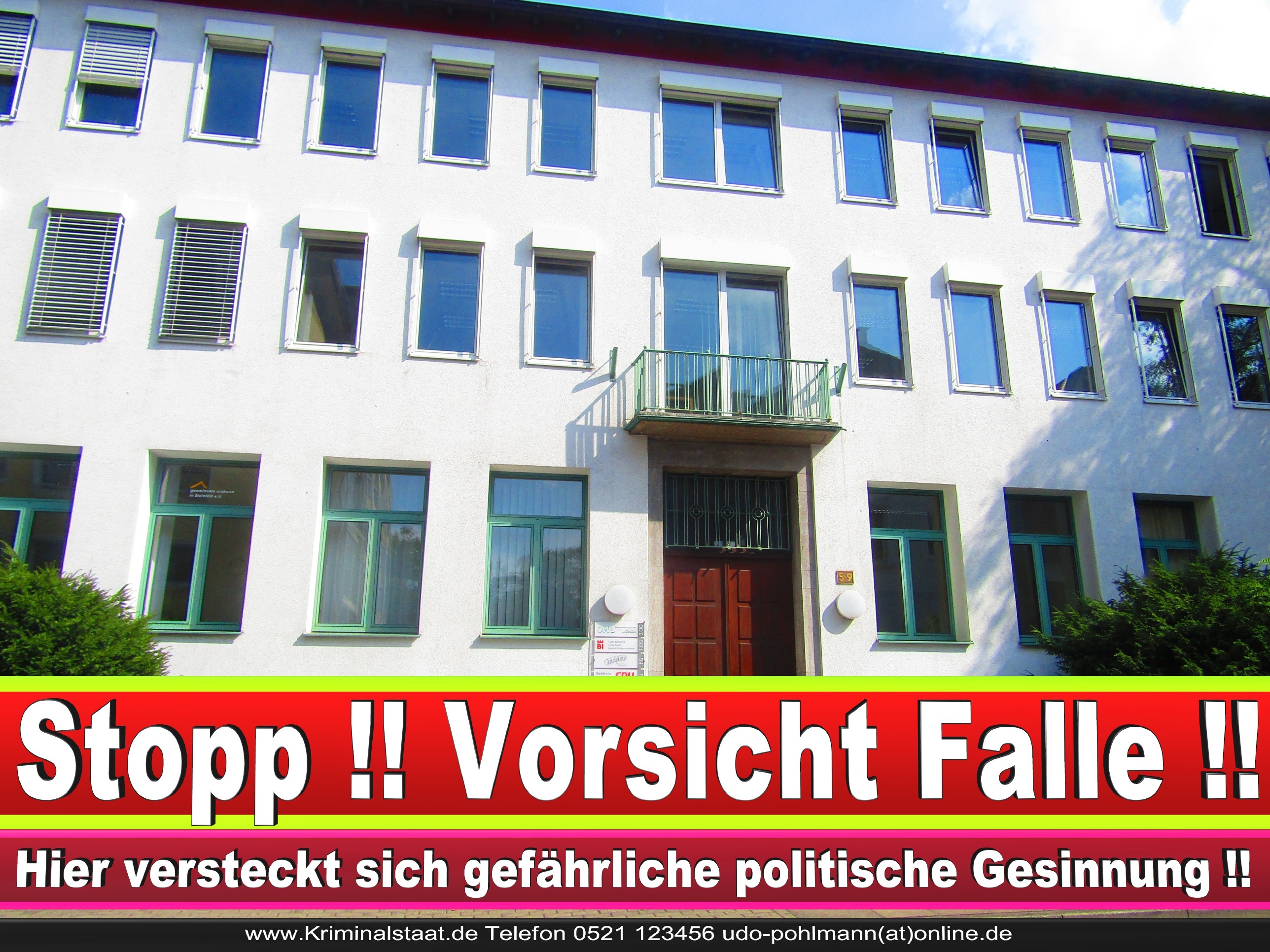 CDU Geschäftsstelle CDU Bielefeld Turnerstraße 5 1 LANDTAGSWAHL BUNDESTAGSWAHL BÜRGERMEISTERWAHL