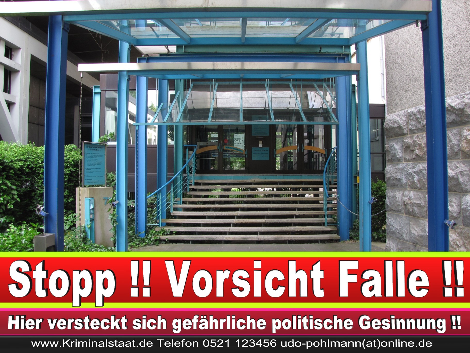 CDU Landgericht Bielefeld Landgerichtspräsident Klaus Petermann Hochstraße Bünde Jens Gnisa Richterbund Richtervereinigung 29