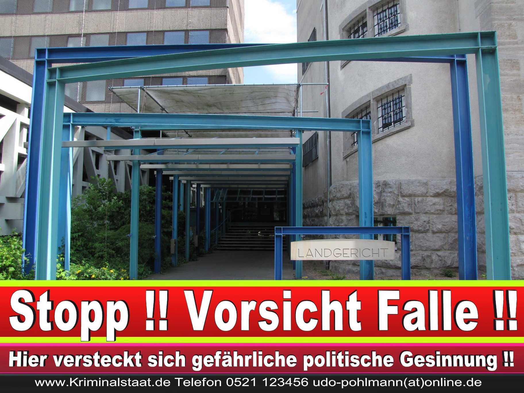 CDU Landgericht Bielefeld Landgerichtspräsident Klaus Petermann Hochstraße Bünde Jens Gnisa Richterbund Richtervereinigung 35