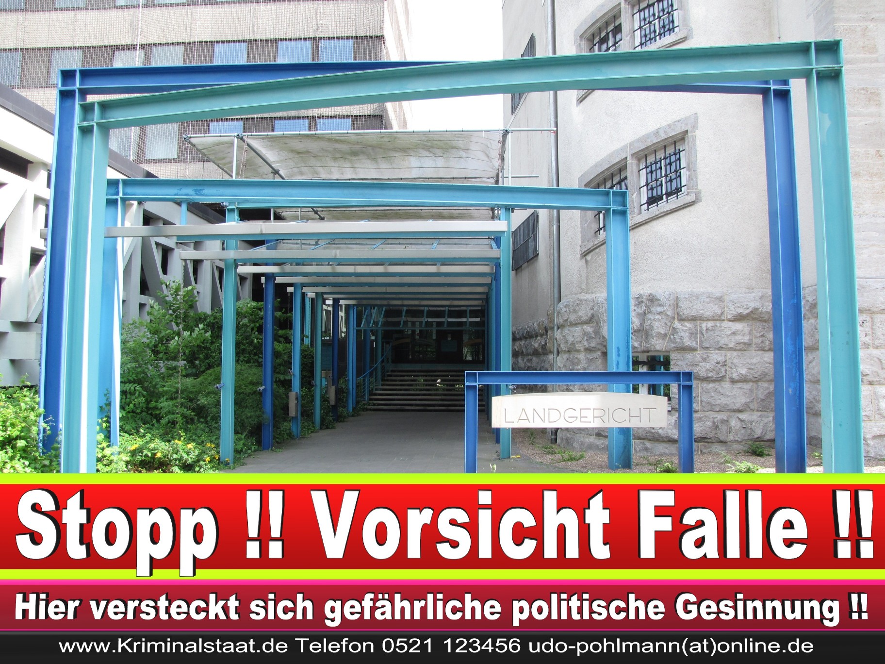CDU Landgericht Bielefeld Landgerichtspräsident Klaus Petermann Hochstraße Bünde Jens Gnisa Richterbund Richtervereinigung 36