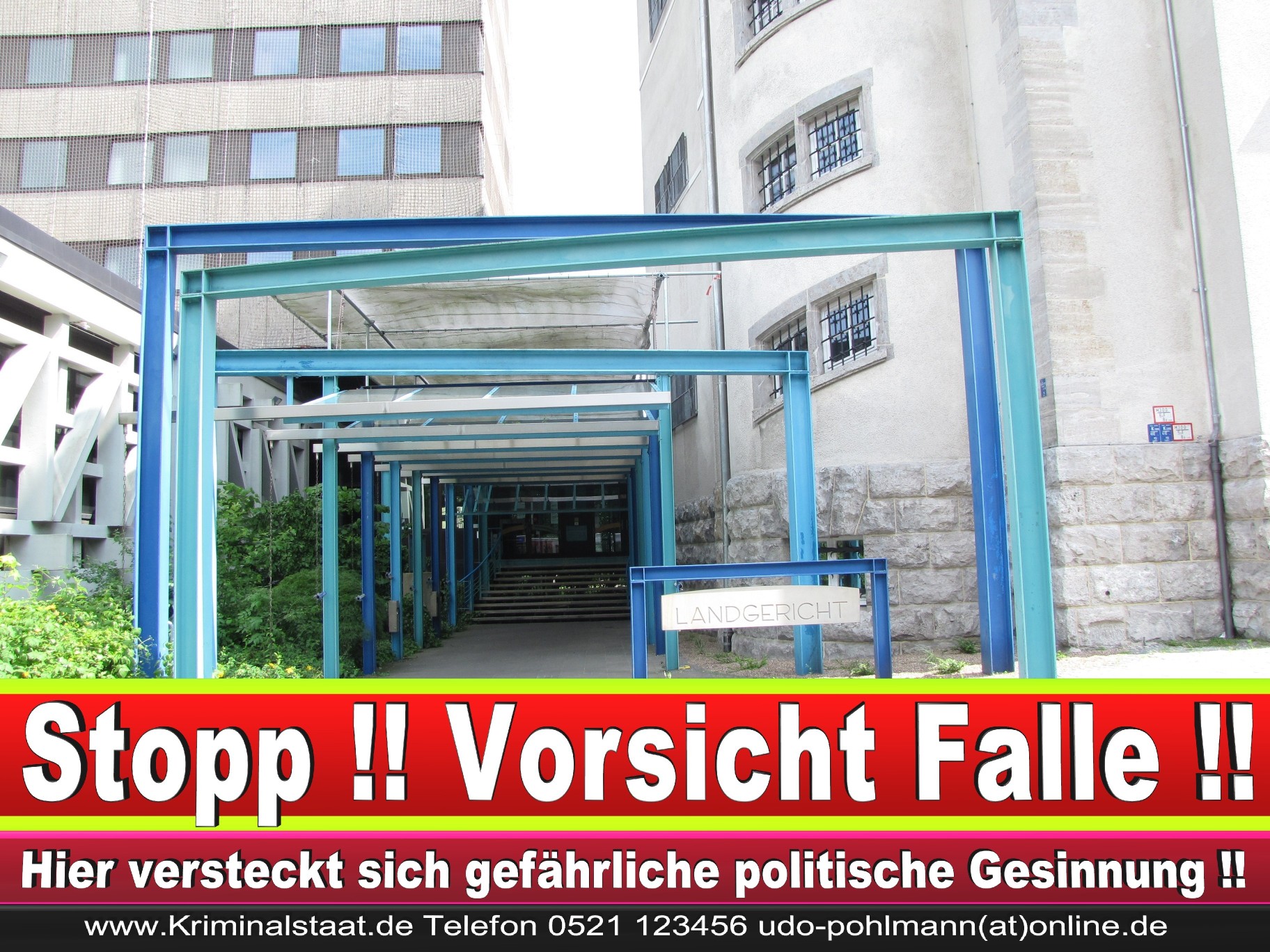 CDU Landgericht Bielefeld Landgerichtspräsident Klaus Petermann Hochstraße Bünde Jens Gnisa Richterbund Richtervereinigung 38