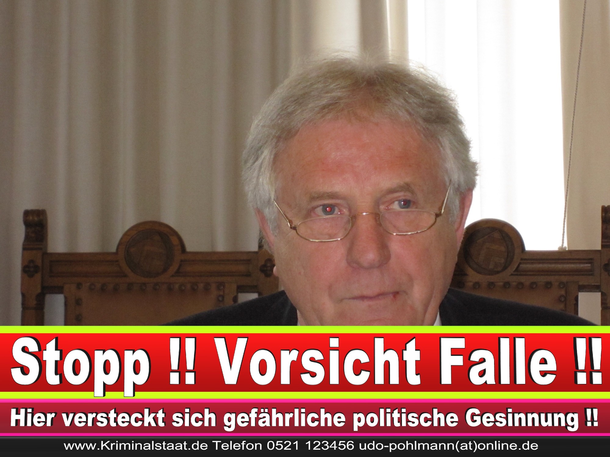 Polizeipräsident Erwin Südfeld Bielefeld Oberbürgermeister Bürgermeister Peter Clausen Pit Clausen Bielefeld (10)