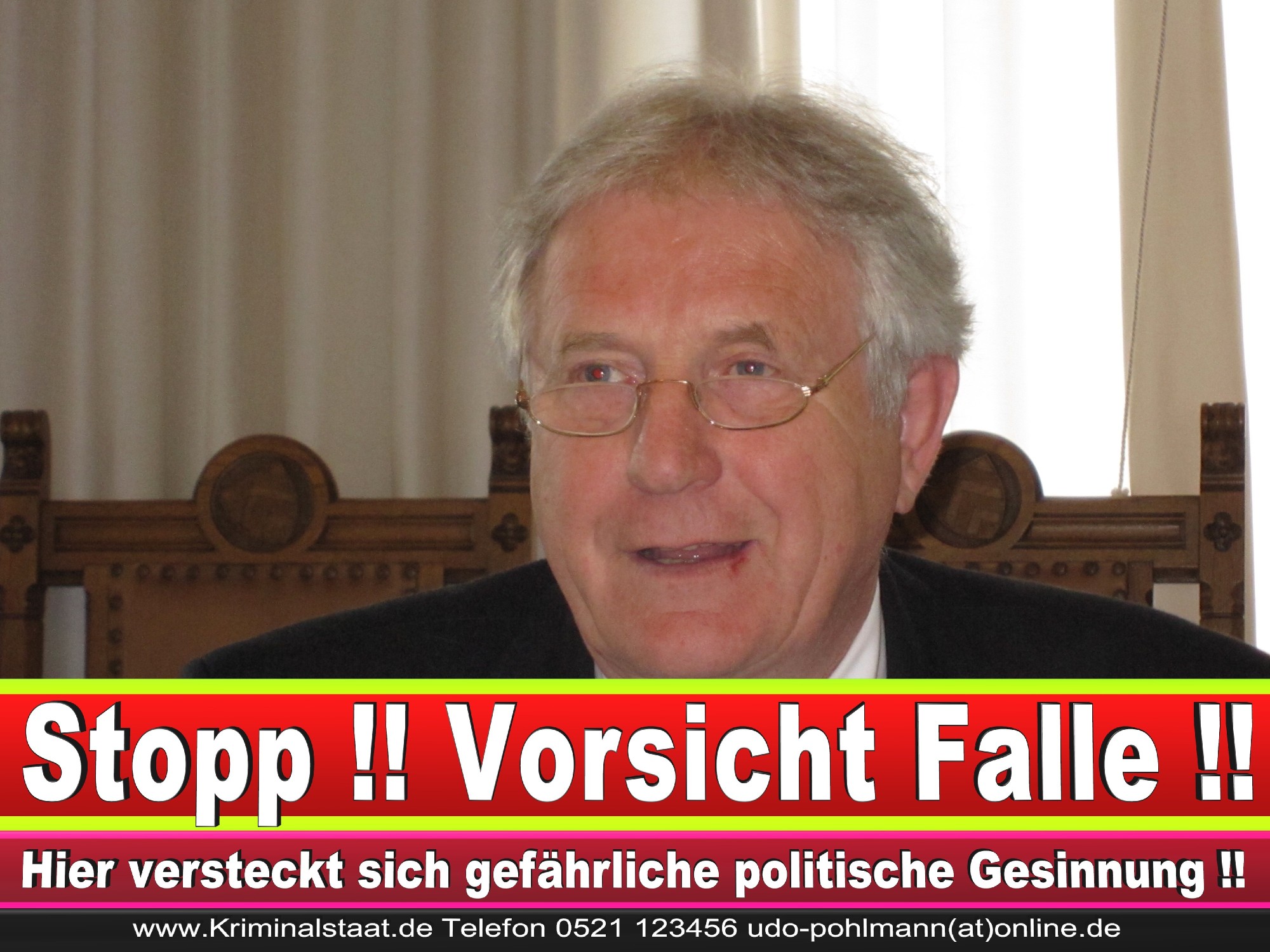 Polizeipräsident Erwin Südfeld Bielefeld Oberbürgermeister Bürgermeister Peter Clausen Pit Clausen Bielefeld (11)