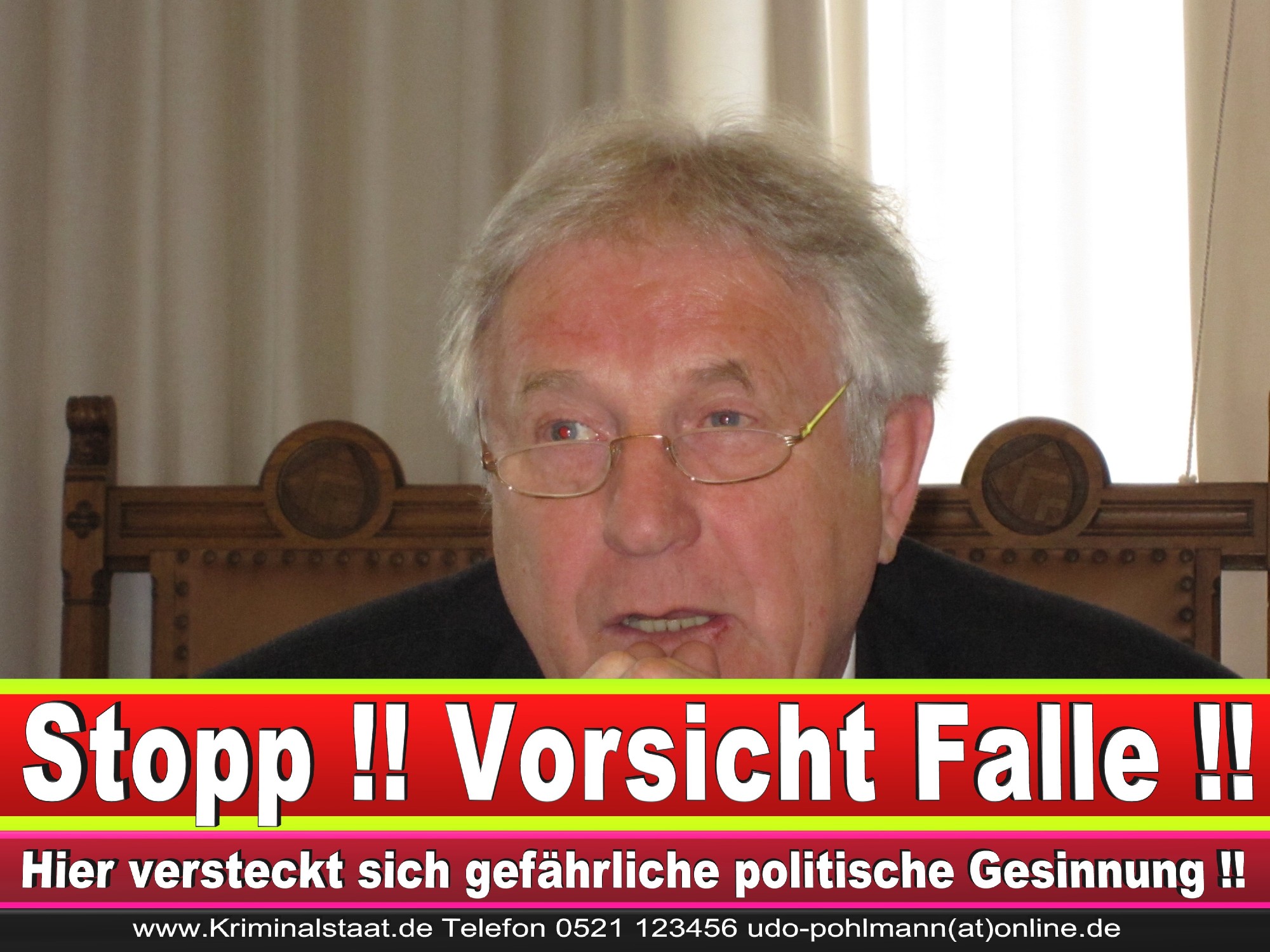 Polizeipräsident Erwin Südfeld Bielefeld Oberbürgermeister Bürgermeister Peter Clausen Pit Clausen Bielefeld (13)