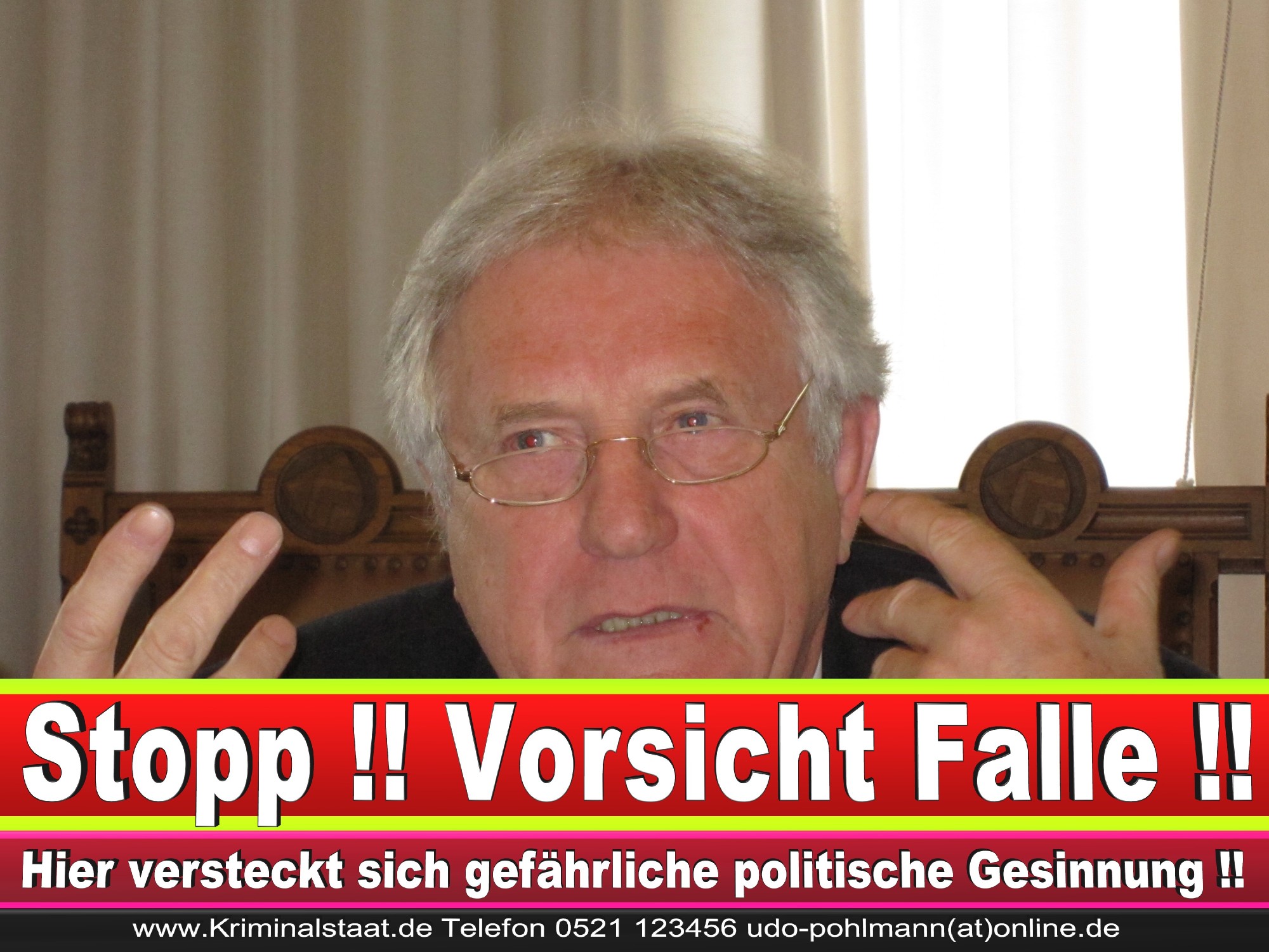 Polizeipräsident Erwin Südfeld Bielefeld Oberbürgermeister Bürgermeister Peter Clausen Pit Clausen Bielefeld (14)