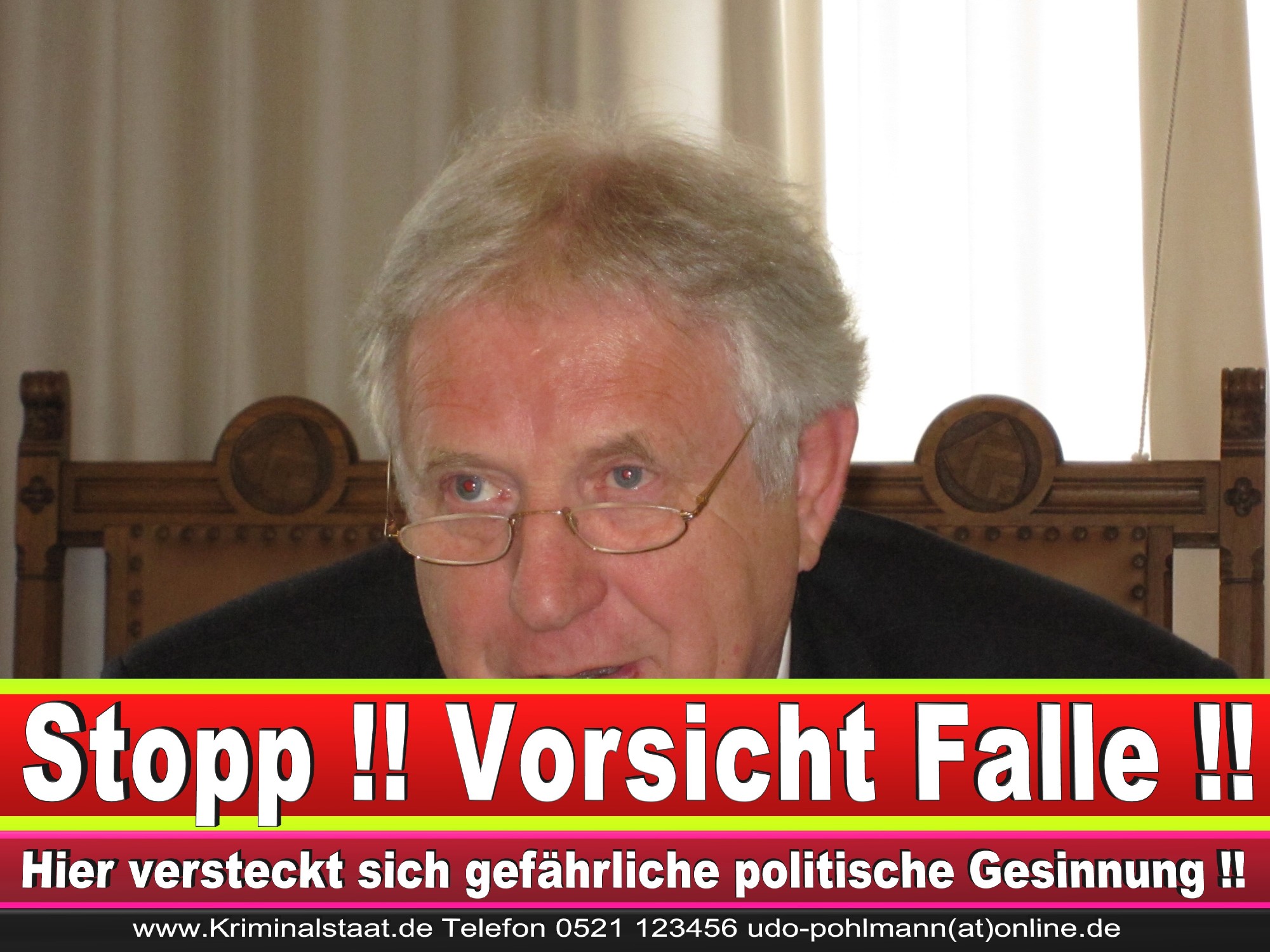 Polizeipräsident Erwin Südfeld Bielefeld Oberbürgermeister Bürgermeister Peter Clausen Pit Clausen Bielefeld (15)