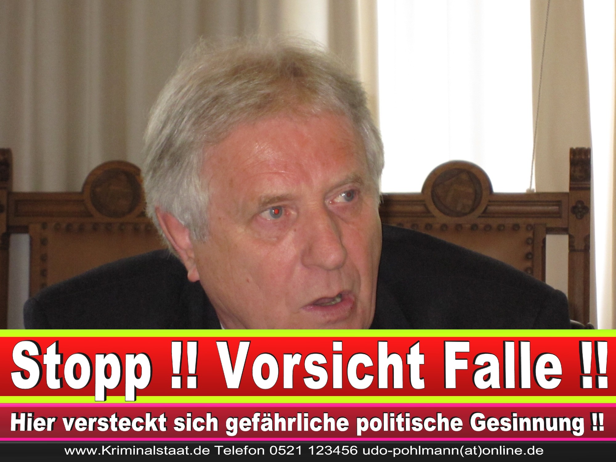 Polizeipräsident Erwin Südfeld Bielefeld Oberbürgermeister Bürgermeister Peter Clausen Pit Clausen Bielefeld (18)