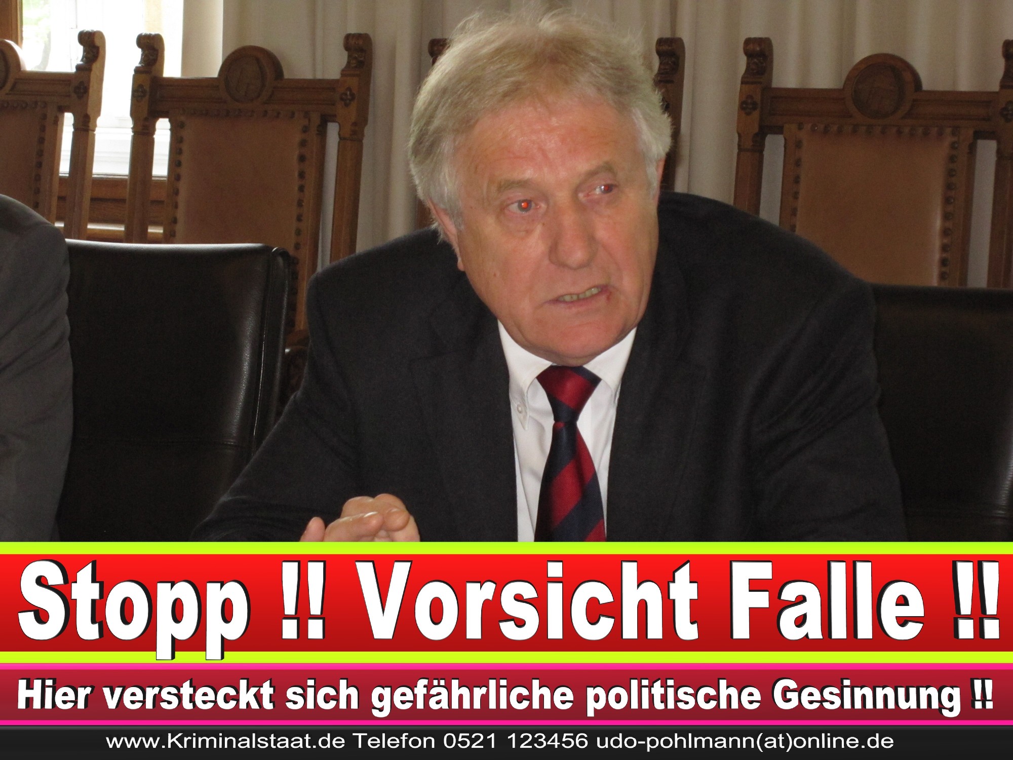 Polizeipräsident Erwin Südfeld Bielefeld Oberbürgermeister Bürgermeister Peter Clausen Pit Clausen Bielefeld (30)