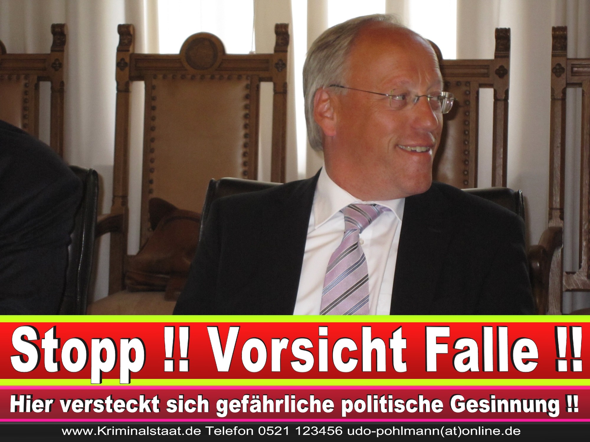 Polizeipräsident Erwin Südfeld Bielefeld Oberbürgermeister Bürgermeister Peter Clausen Pit Clausen Bielefeld (31)