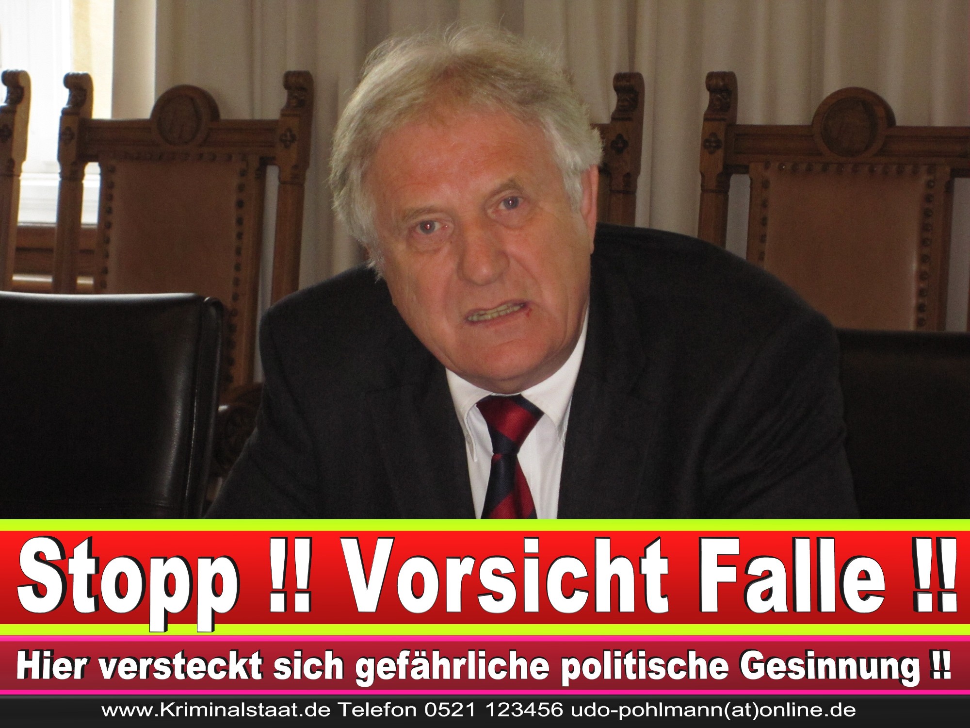 Polizeipräsident Erwin Südfeld Bielefeld Oberbürgermeister Bürgermeister Peter Clausen Pit Clausen Bielefeld (32)