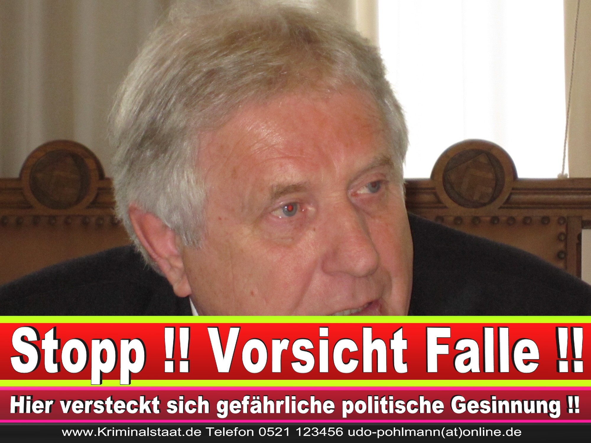 Polizeipräsident Erwin Südfeld Bielefeld Oberbürgermeister Bürgermeister Peter Clausen Pit Clausen Bielefeld (33)