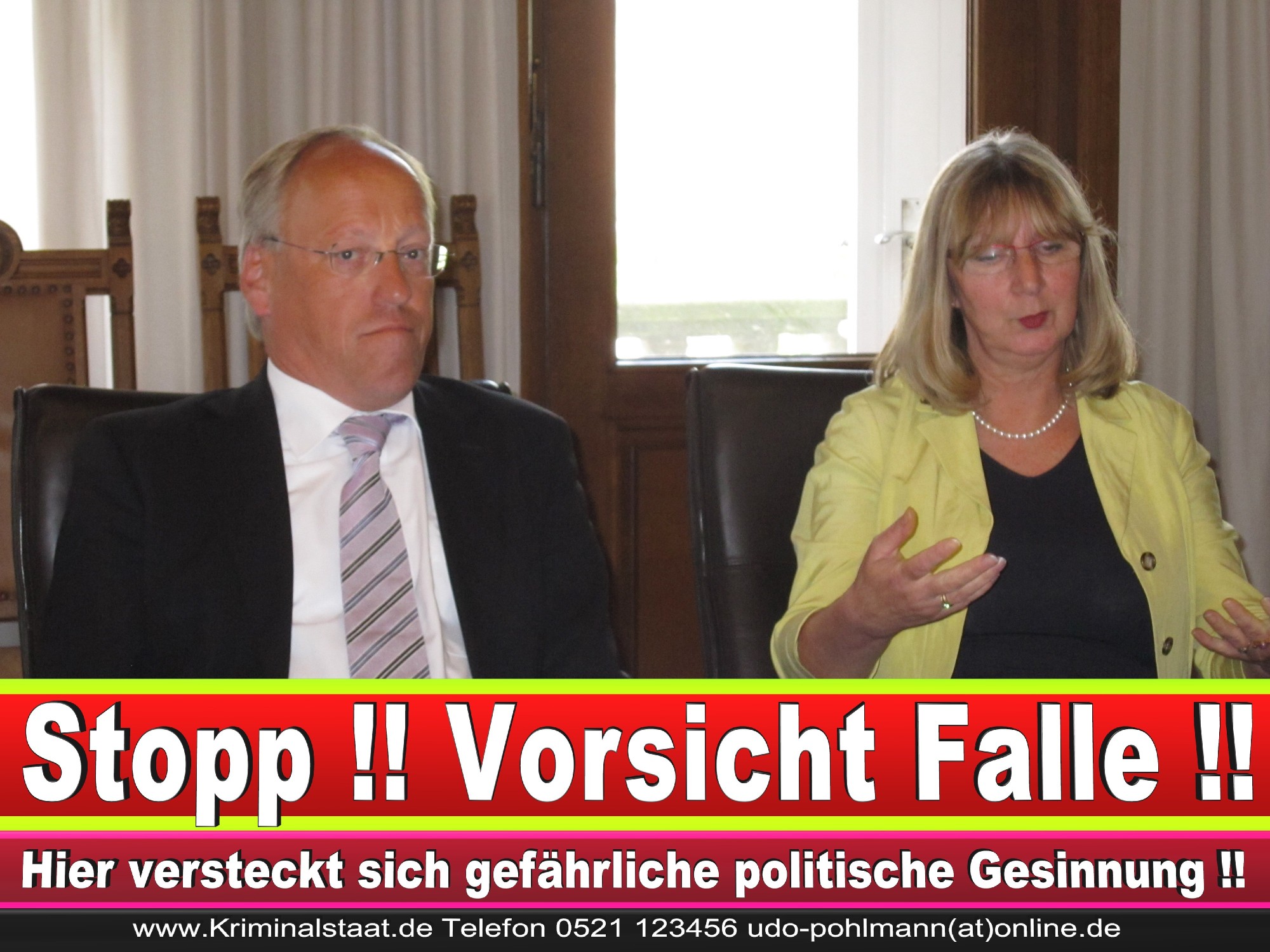 Polizeipräsident Erwin Südfeld Bielefeld Oberbürgermeister Bürgermeister Peter Clausen Pit Clausen Bielefeld (37)