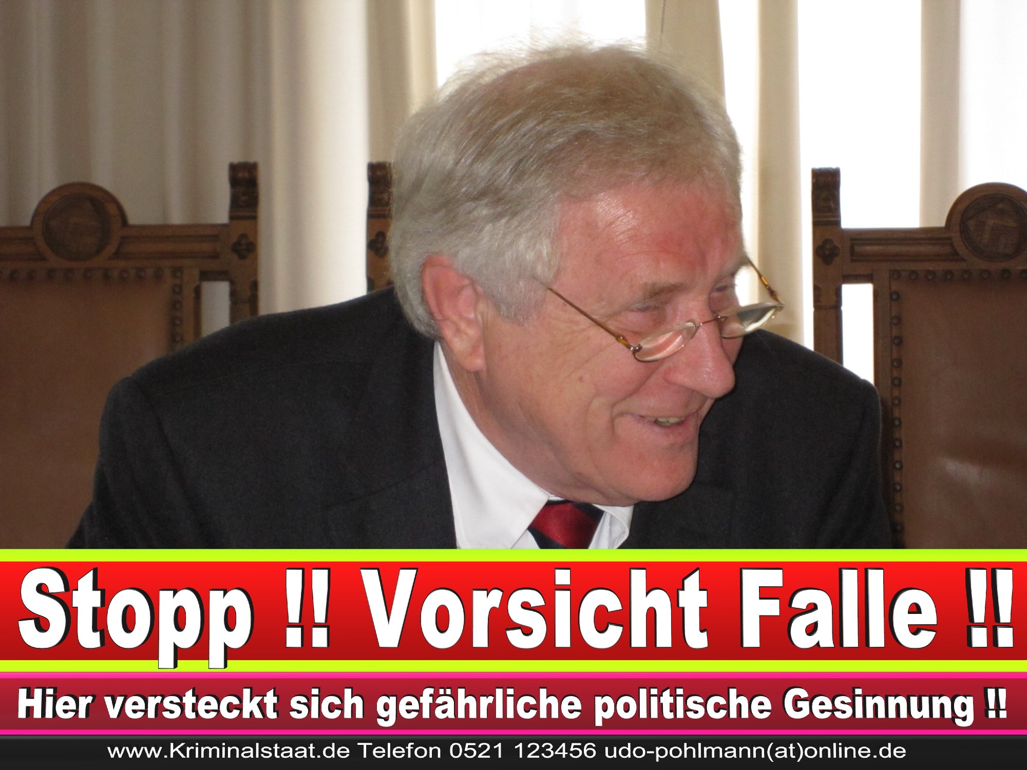 Polizeipräsident Erwin Südfeld Bielefeld Oberbürgermeister Bürgermeister Peter Clausen Pit Clausen Bielefeld (5)