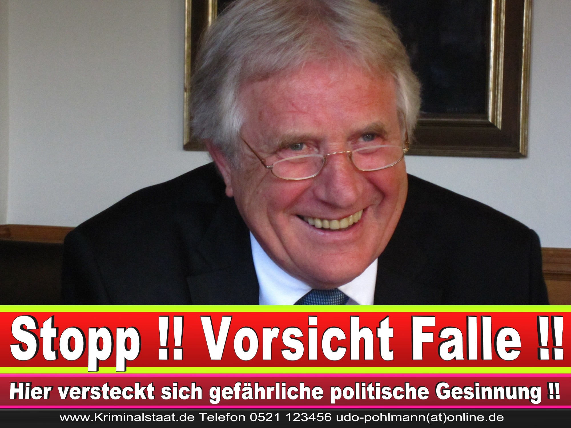 Polizeipräsident Erwin Südfeld Bielefeld Oberbürgermeister Bürgermeister Peter Clausen Pit Clausen Bielefeld 58