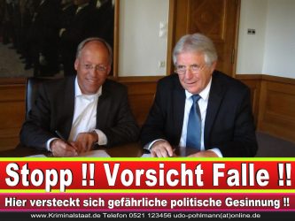 Polizeipräsident Erwin Südfeld Bielefeld Oberbürgermeister Bürgermeister Peter Clausen Pit Clausen Bielefeld (70)