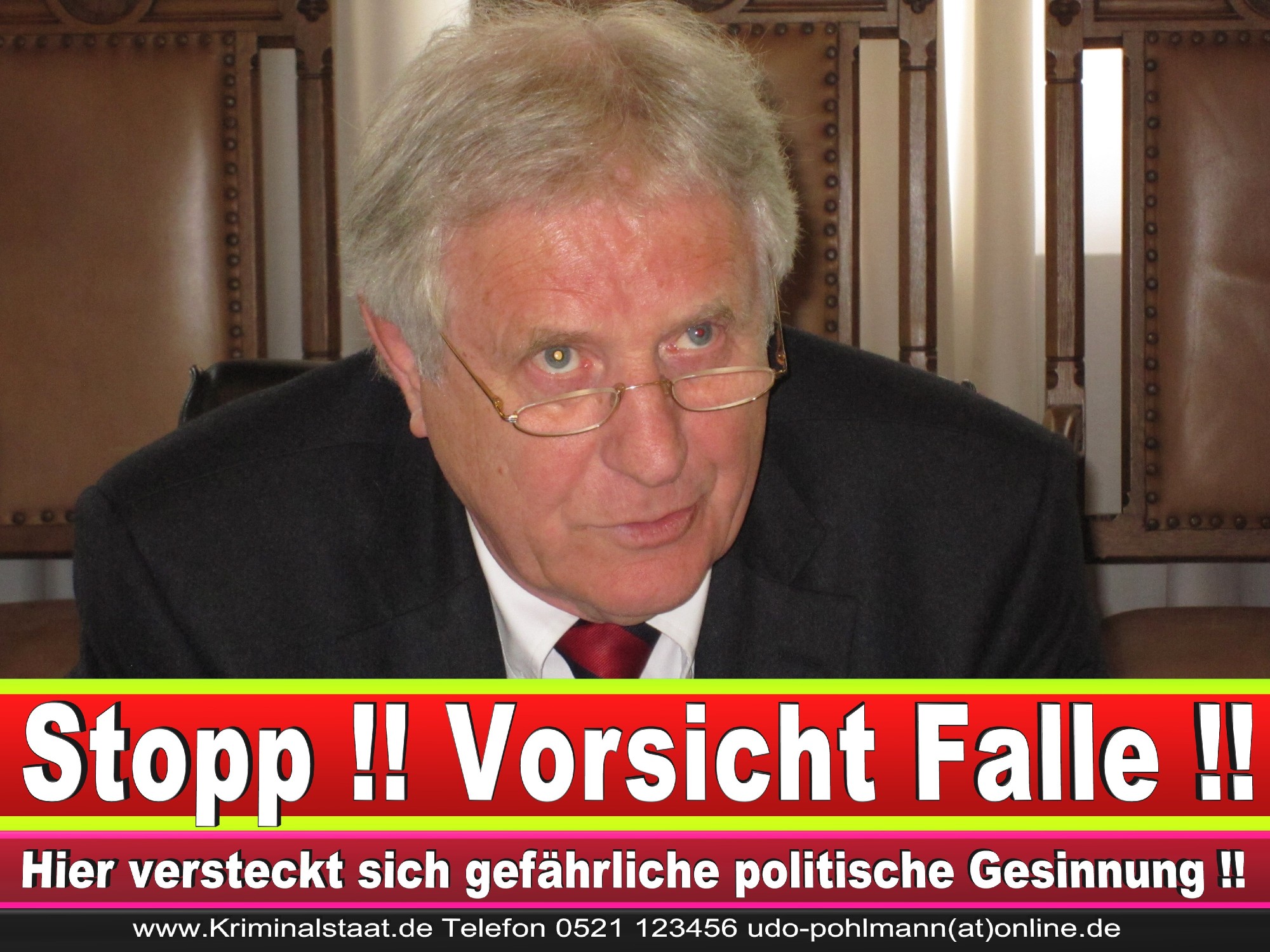Polizeipräsident Erwin Südfeld Bielefeld Oberbürgermeister Bürgermeister Peter Clausen Pit Clausen Bielefeld 8