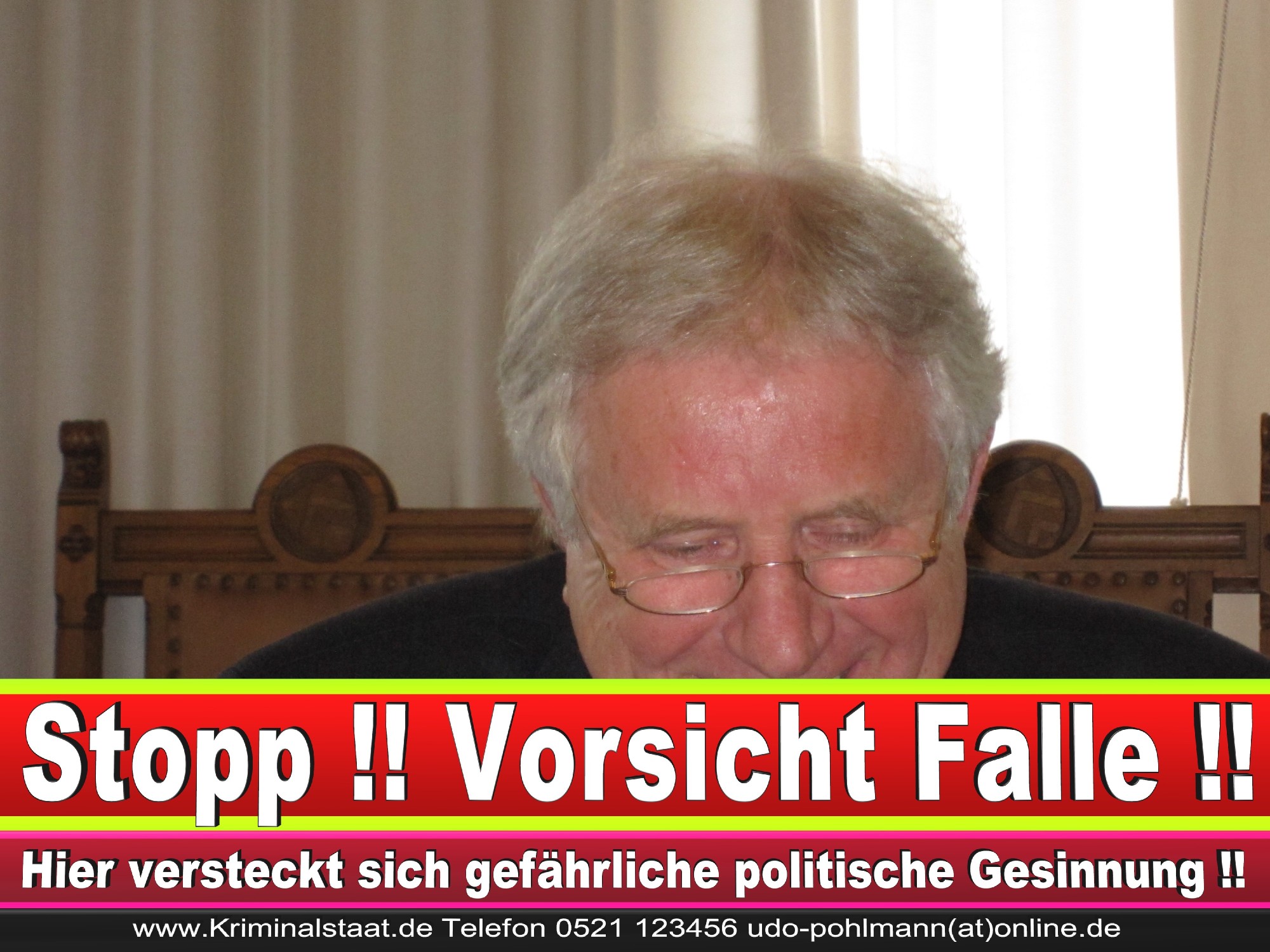 Polizeipräsident Erwin Südfeld Bielefeld Oberbürgermeister Bürgermeister Peter Clausen Pit Clausen Bielefeld (9)