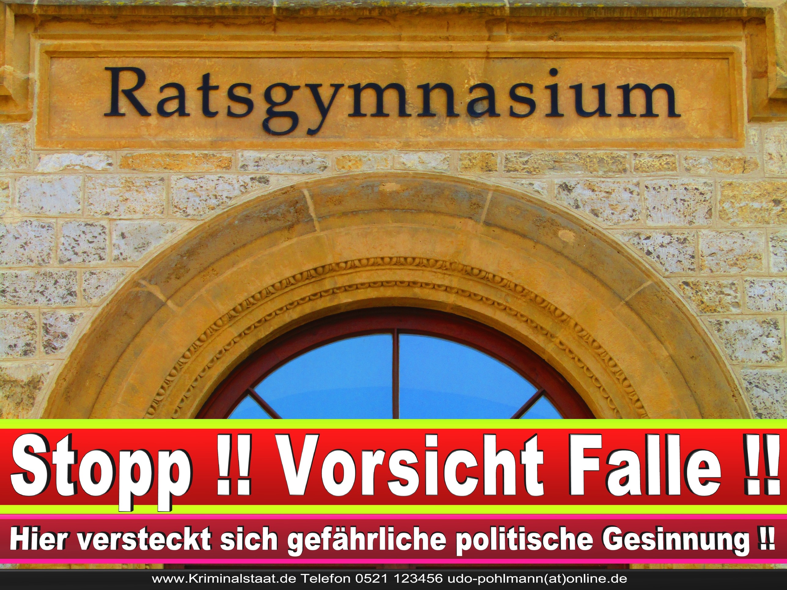 RATSGYMNASIUM BIELEFELD NORMAN GRAESER CDU BIELEFELD 2 LANDTAGSWAHL BUNDESTAGSWAHL BÜRGERMEISTERWAHL