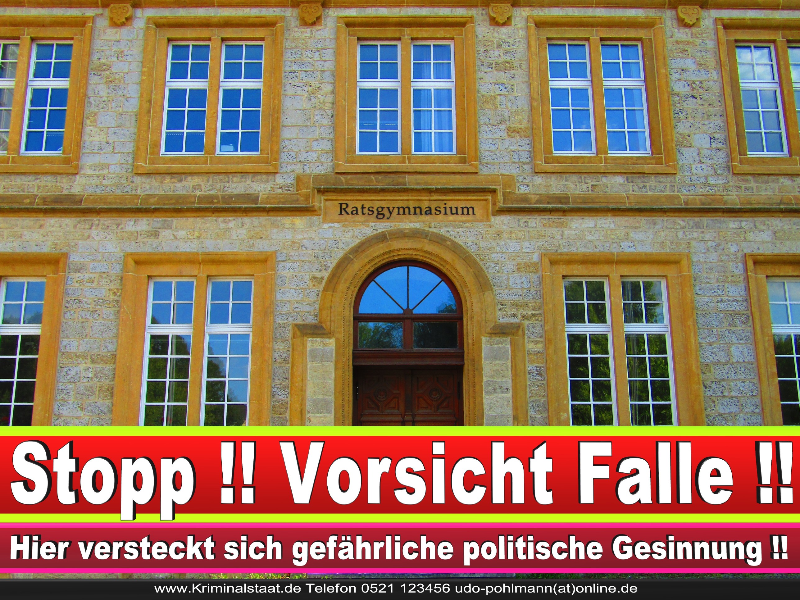 RATSGYMNASIUM BIELEFELD NORMAN GRAESER CDU BIELEFELD 3 LANDTAGSWAHL BUNDESTAGSWAHL BÜRGERMEISTERWAHL