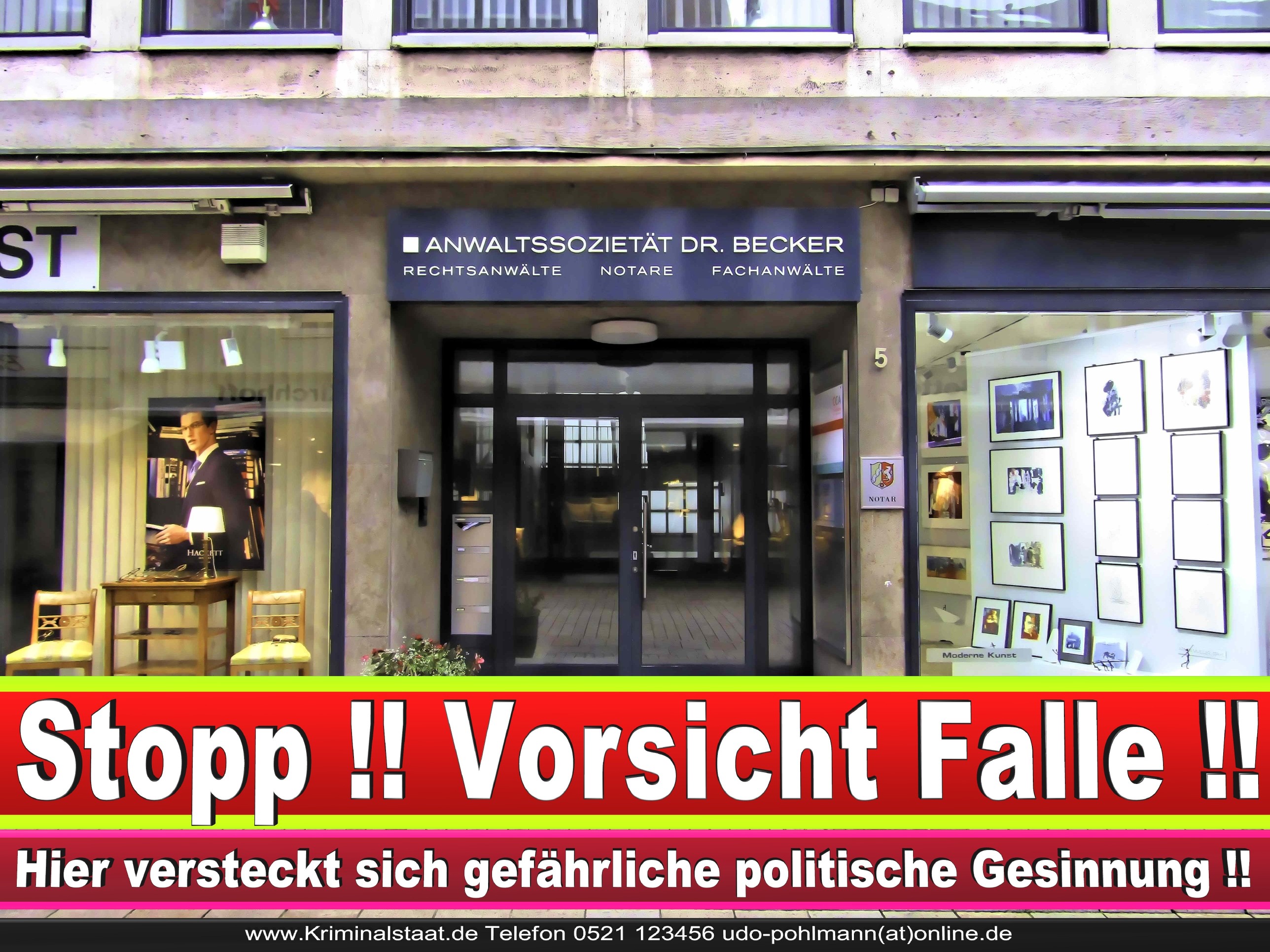 RECHTSANWALT DR THORSTEN FELDMANN CDU BIELEFELD Rechtsanwalt Und Notar A D Werner Kaup LANDTAGSWAHL BUNDESTAGSWA L BÜRGERMEISTER AHL NRW 1