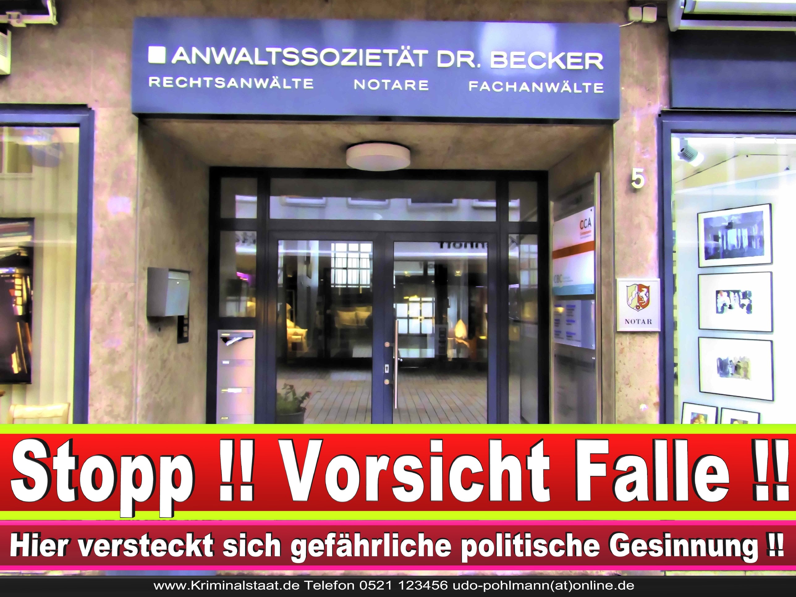 RECHTSANWALT DR THORSTEN FELDMANN CDU BIELEFELD Rechtsanwalt Und Notar A D Werner Kaup LANDTAGSWAHL BUNDESTAGSWA L BÜRGERMEISTER AHL NRW 3