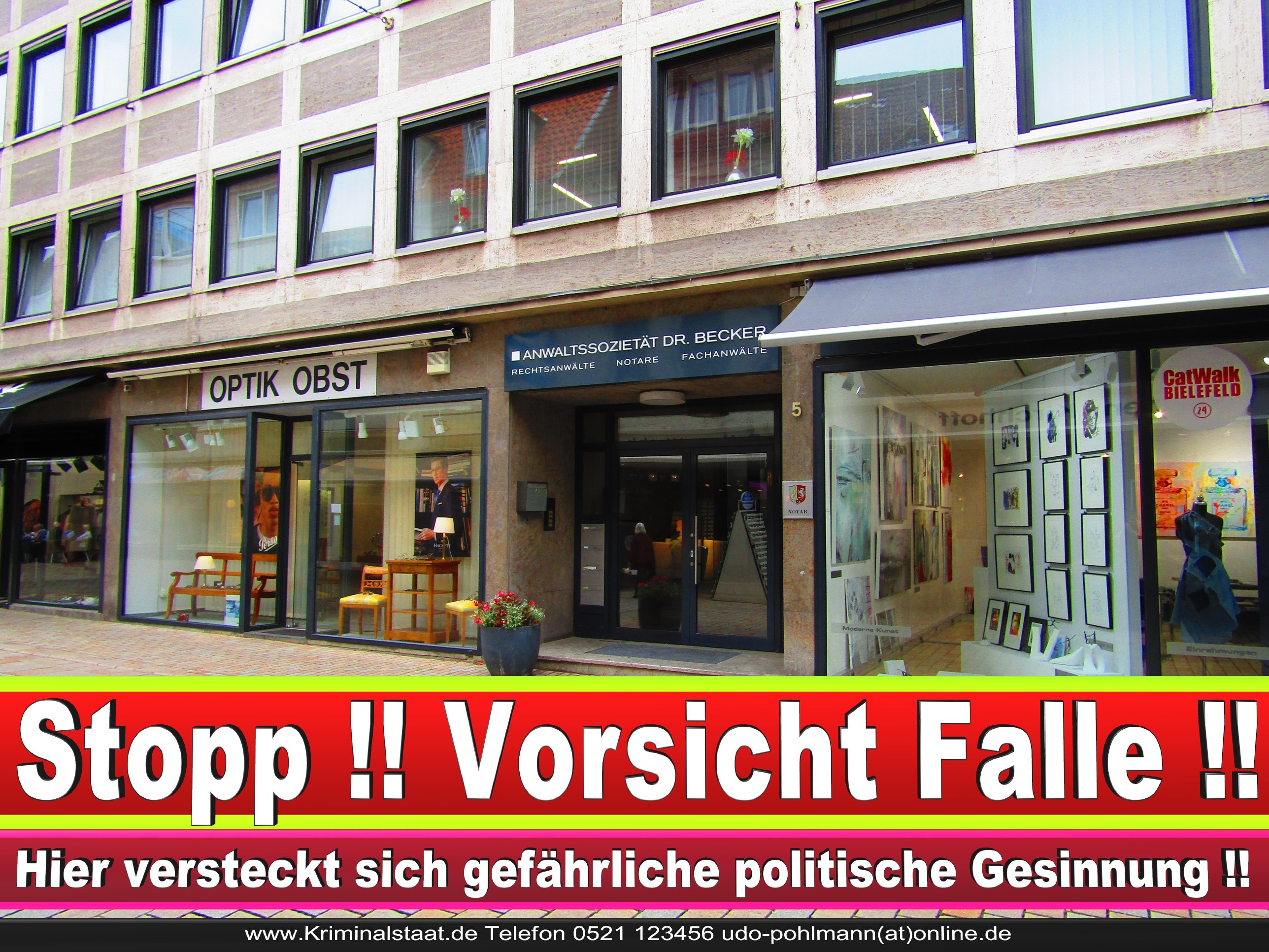 RECHTSANWALT DR THORSTEN FELDMANN CDU BIELEFELD Rechtsanwalt Und Notar A D Werner Kaup 1 LANDTAGSWAHL BUNDESTAGSWAHL BÜRGERMEISTERWAHL