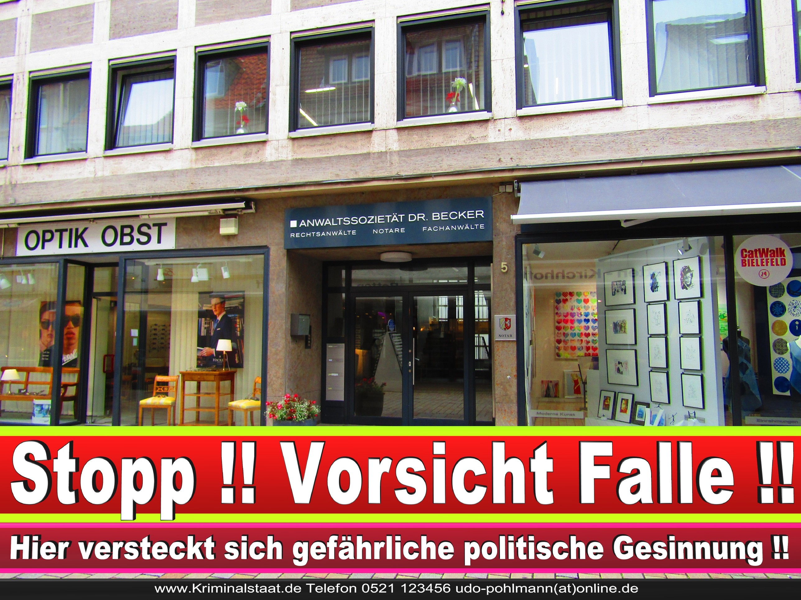 RECHTSANWALT DR THORSTEN FELDMANN CDU BIELEFELD Rechtsanwalt Und Notar A D Werner Kaup 2 LANDTAGSWAHL BUNDESTAGSWAHL BÜRGERMEISTERWAHL