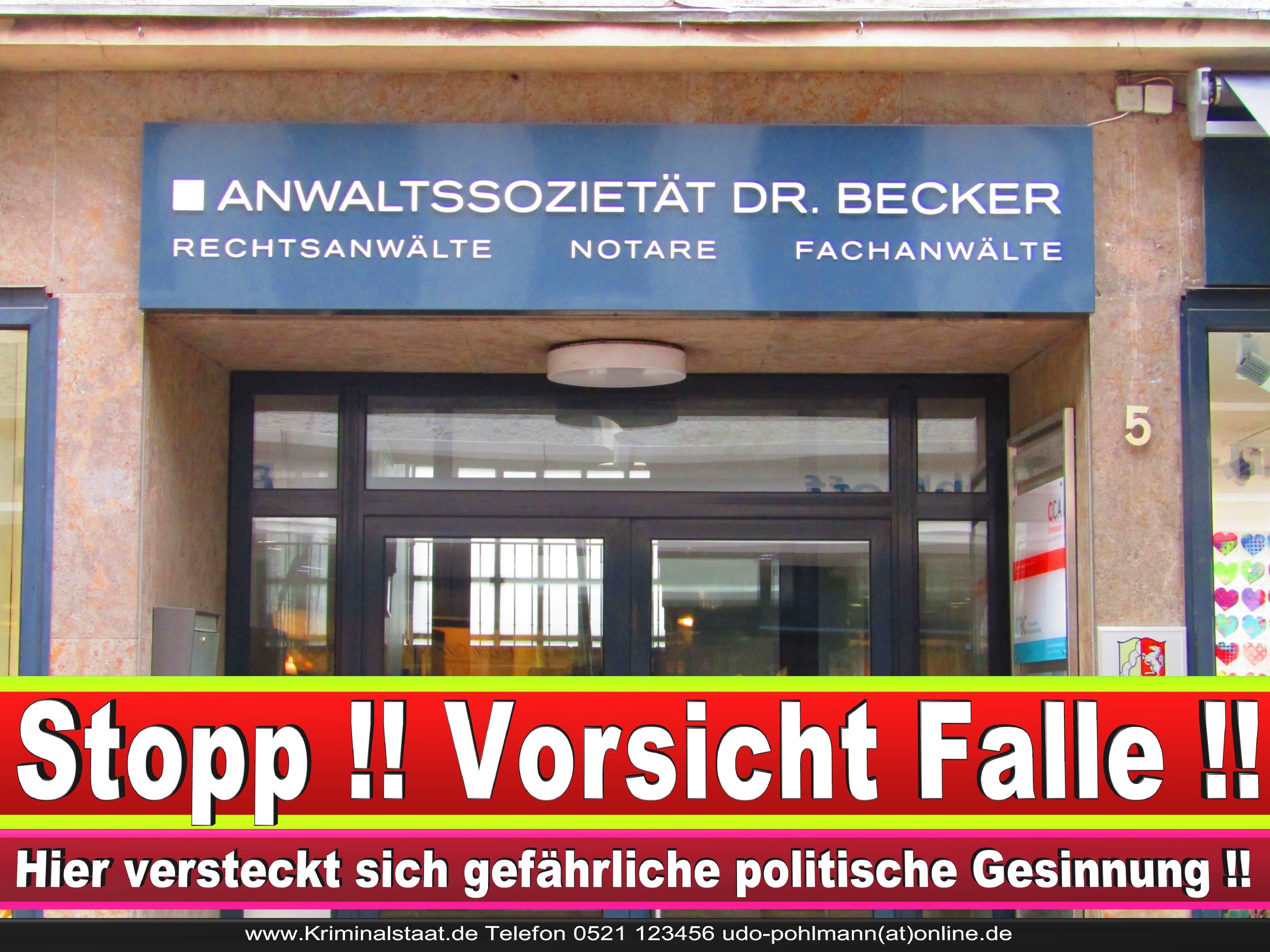 RECHTSANWALT DR THORSTEN FELDMANN CDU BIELEFELD Rechtsanwalt Und Notar A D Werner Kaup 4 LANDTAGSWAHL BUNDESTAGSWAHL BÜRGERMEISTERWAHL
