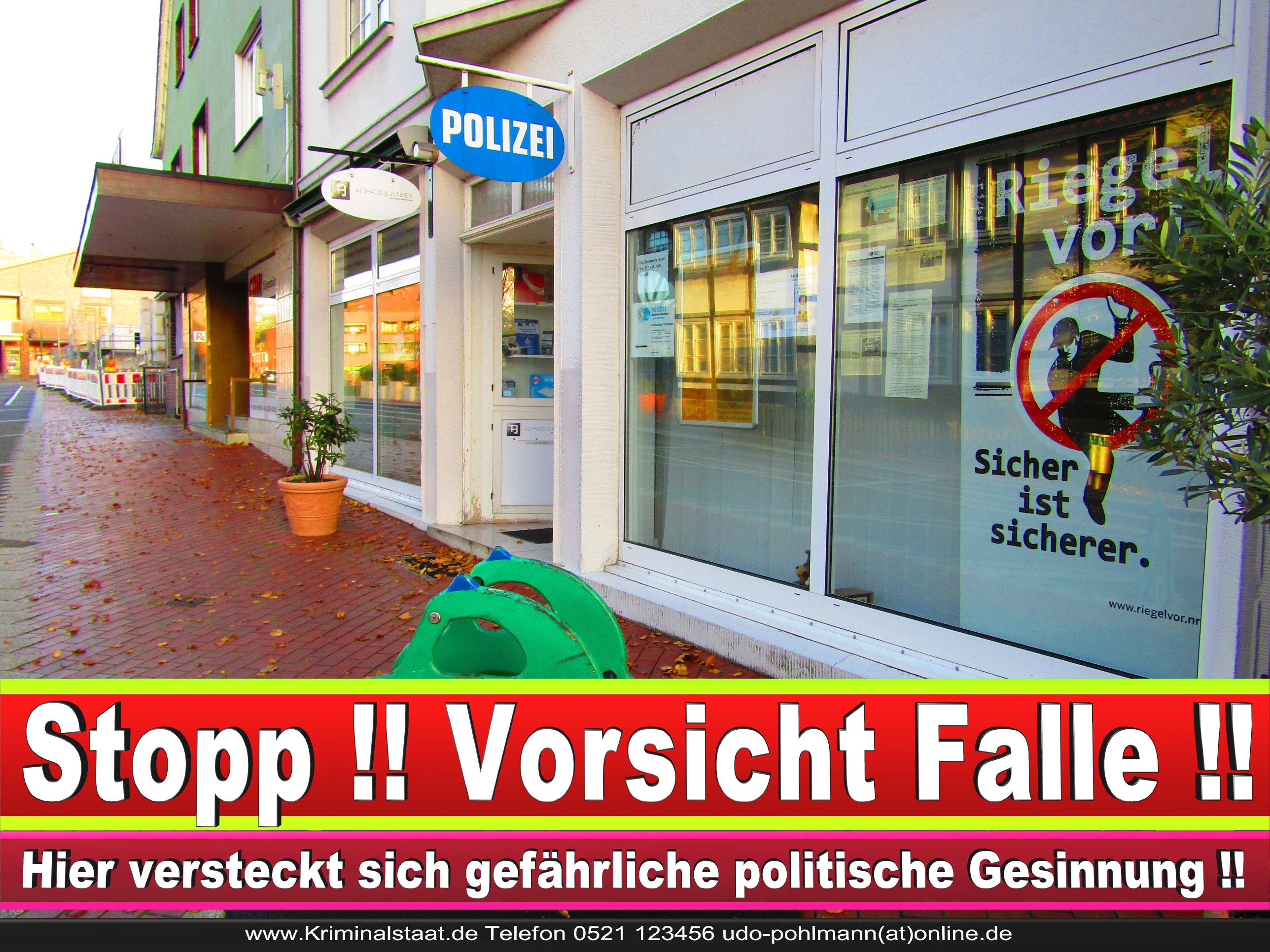 Rathaus Steinhagen CDU SPD FDP Ortsverband CDU Bürgerbüro CDU SPD Korruption Polizei Bürgermeister Karte Telefonbuch NRW OWL (9)