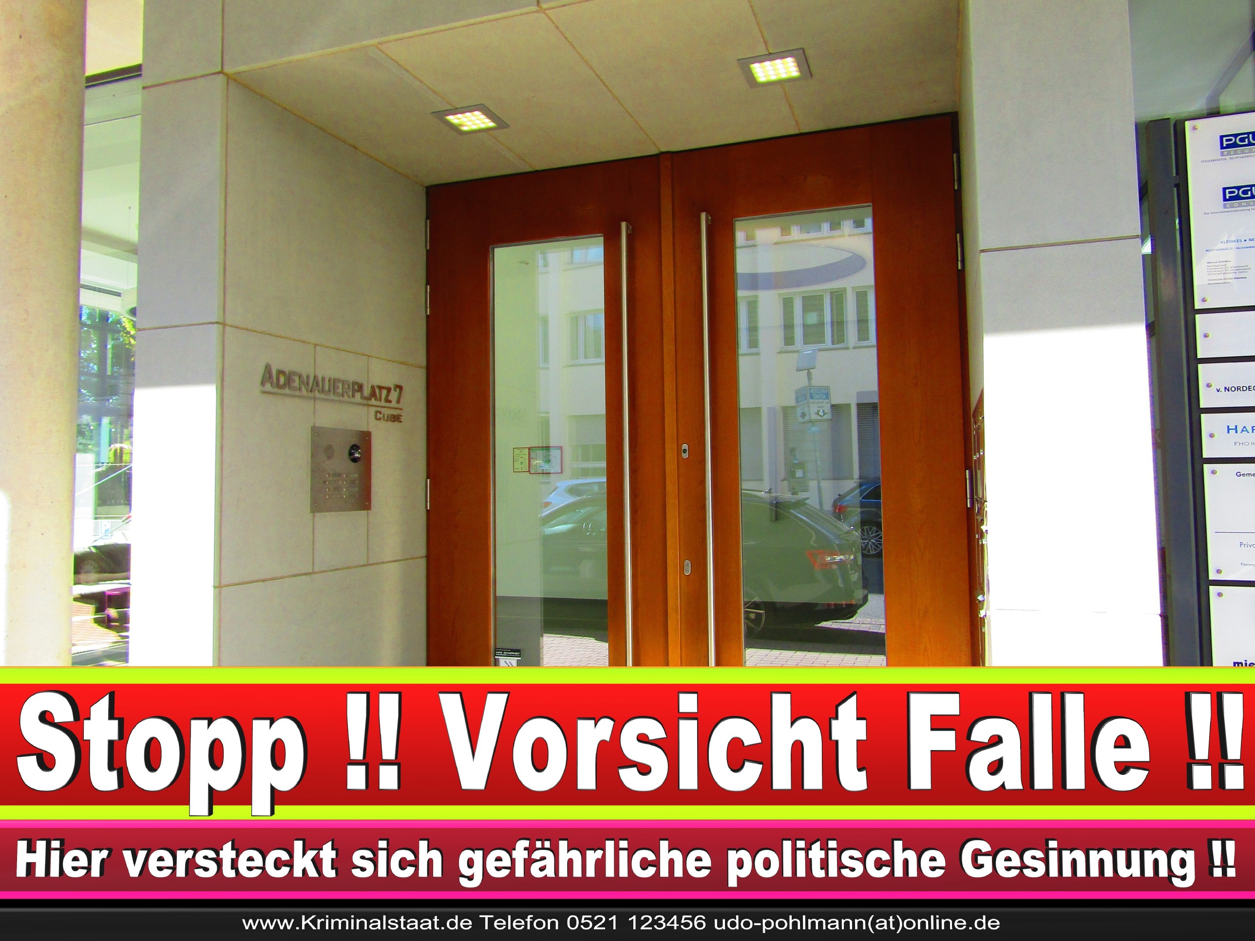 Rechtsanwalt Marcus Kleinkes Adenauer Platz 7 Bielefeld CDU 3