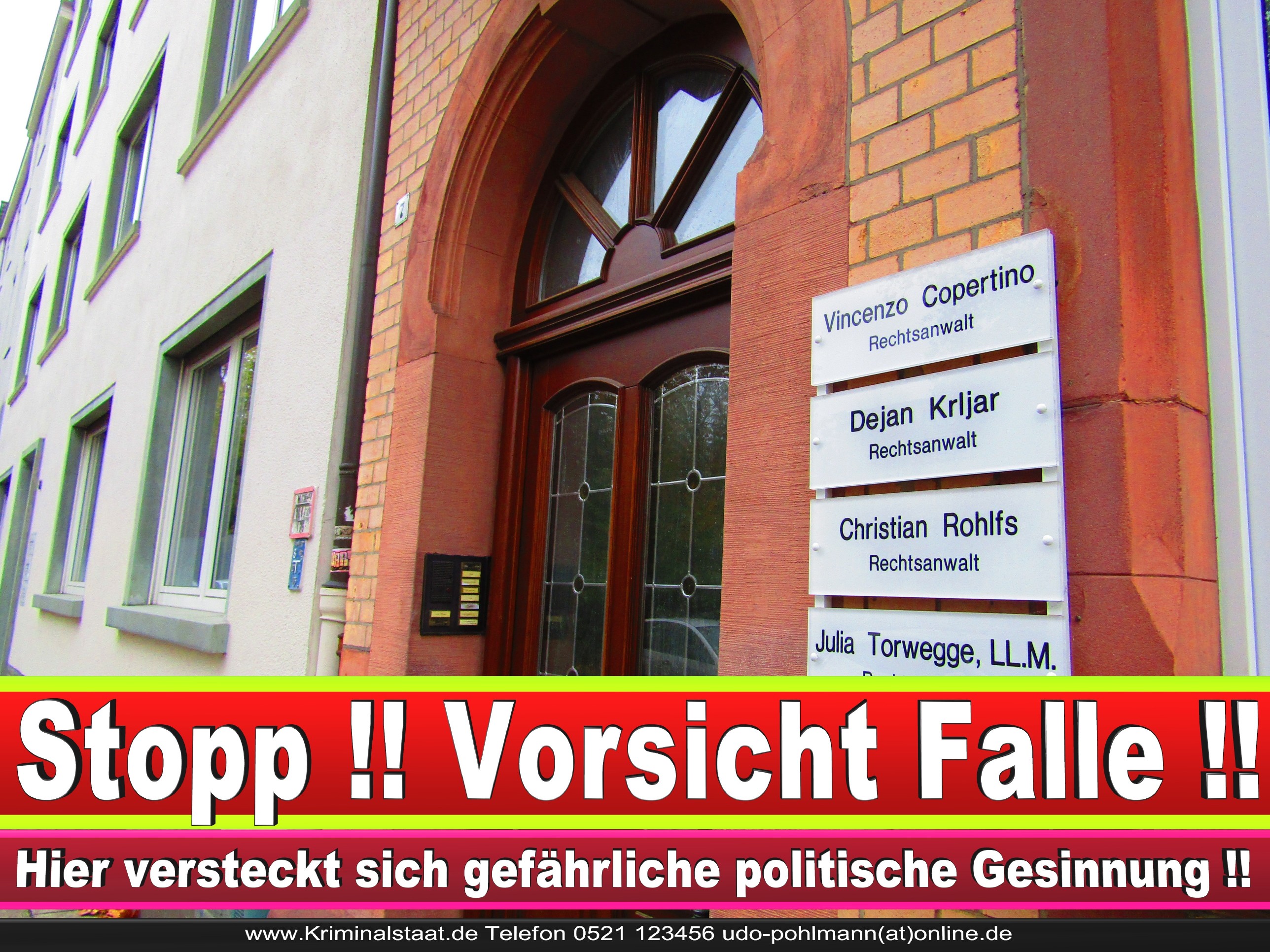 Rechtsanwalt Vincenzo Copertino Bielefeld Vincenzo Copertino Rechtsanwalt Siekerwall 7 33602 Bielefeld 1