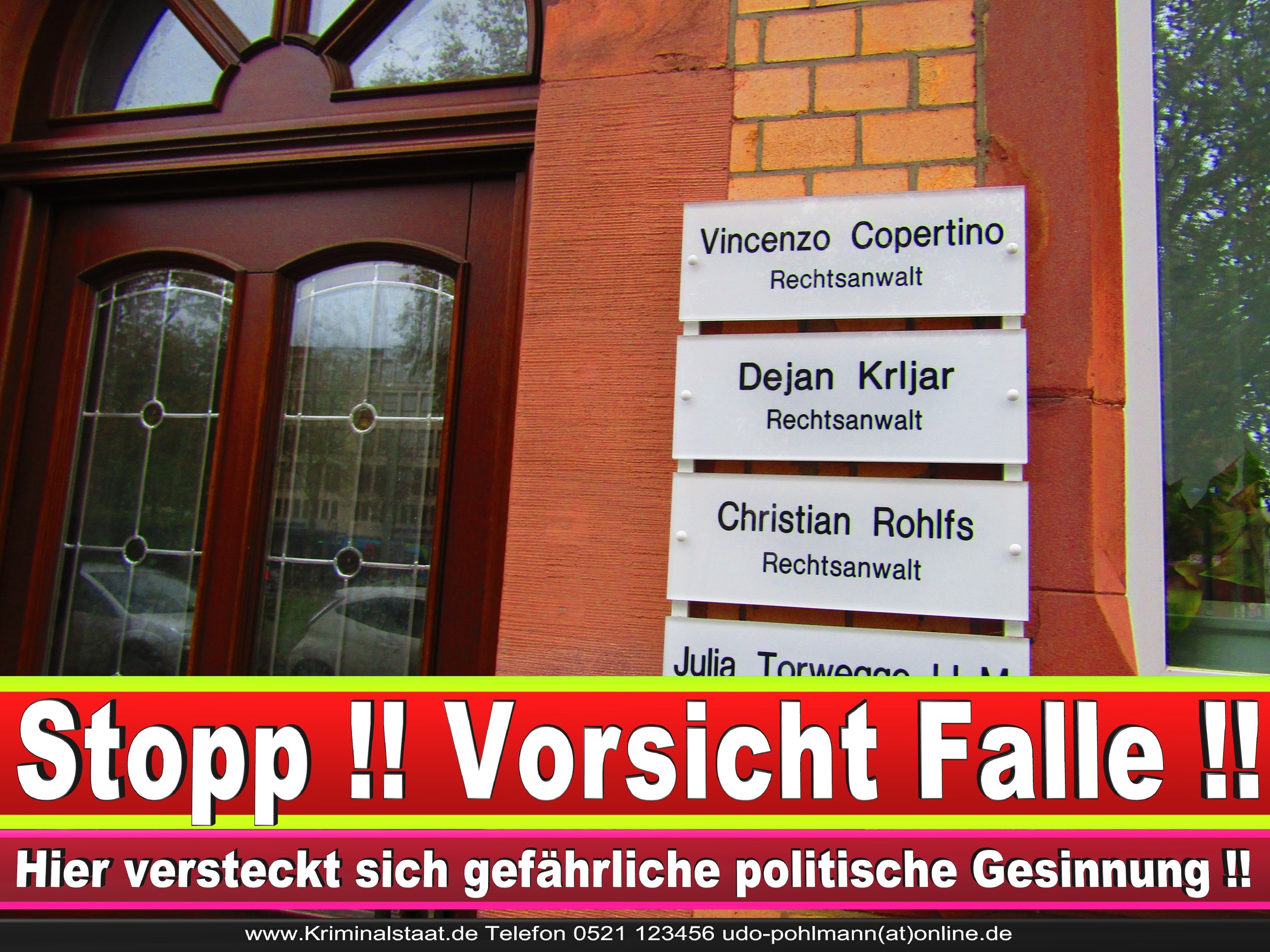 Rechtsanwalt Vincenzo Copertino Bielefeld Vincenzo Copertino Rechtsanwalt Siekerwall 7 33602 Bielefeld 4