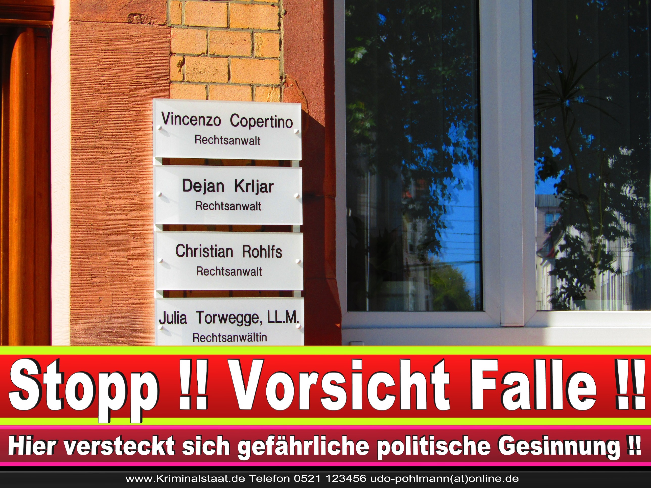 Rechtsanwalt Vincenzo Copertino Siekerwall 7 Bielefeld CDU 2