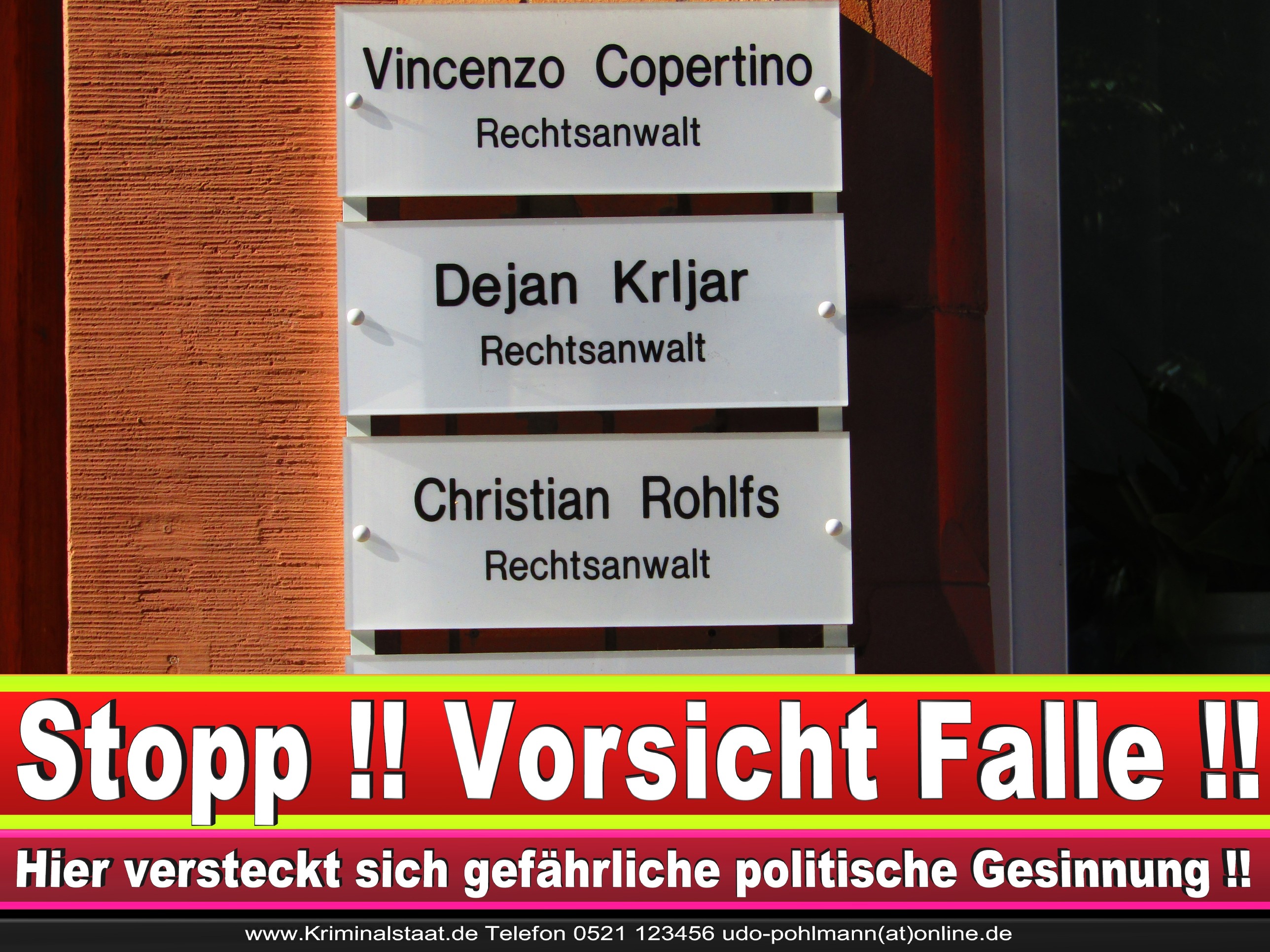 Rechtsanwalt Vincenzo Copertino Siekerwall 7 Bielefeld CDU 3