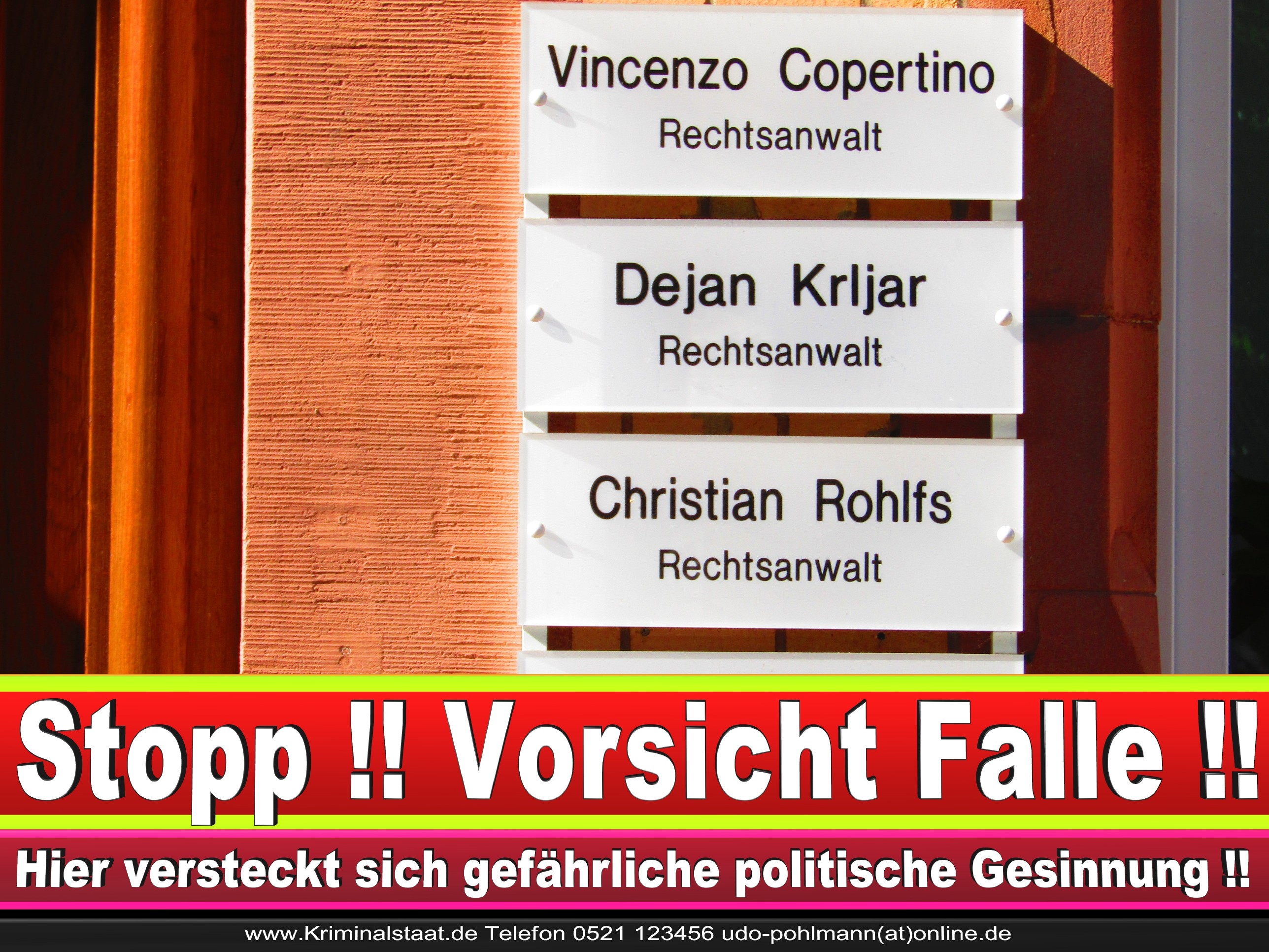Rechtsanwalt Vincenzo Copertino Siekerwall 7 Bielefeld CDU 4