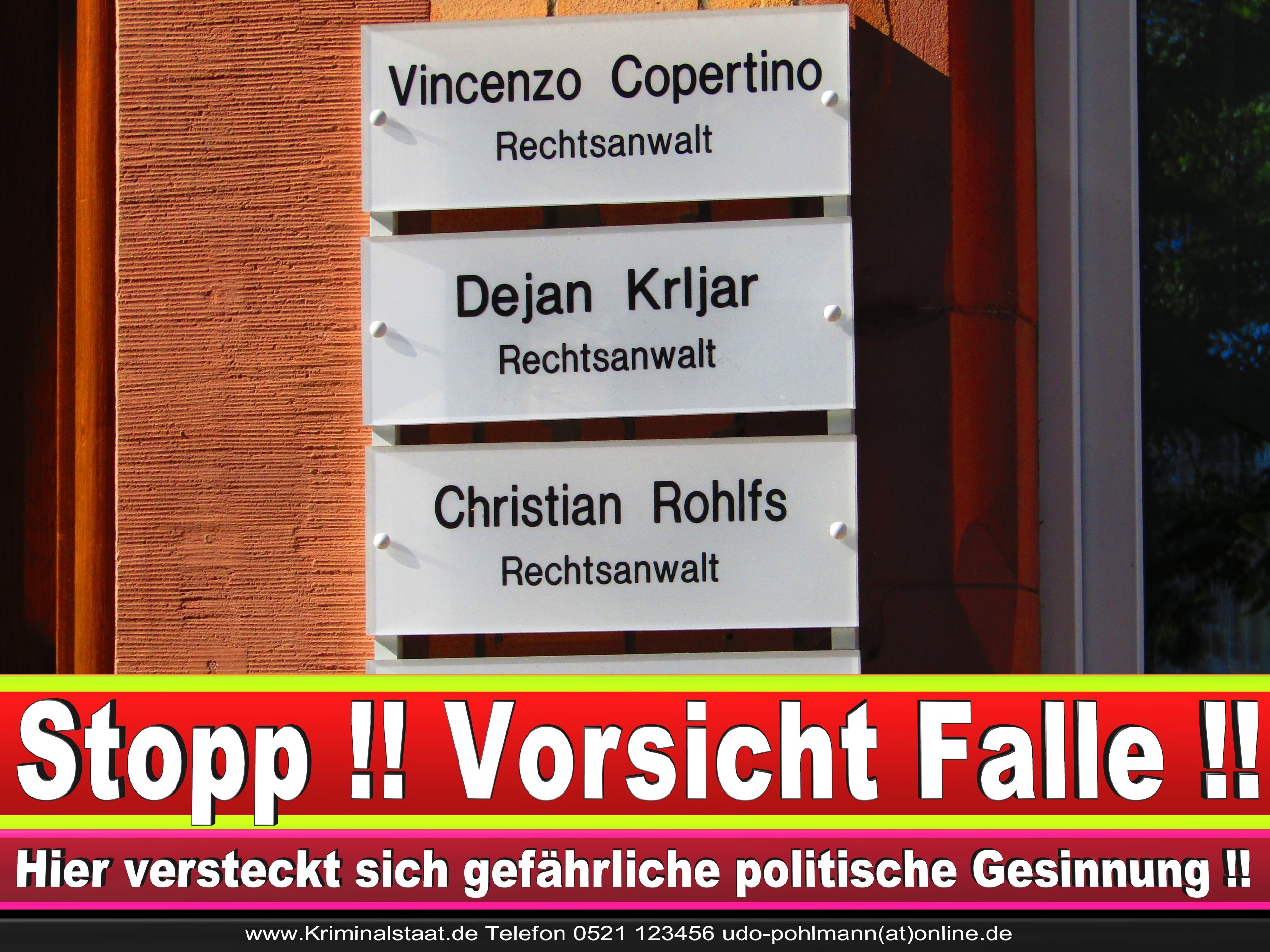 Rechtsanwalt Vincenzo Copertino Siekerwall 7 Bielefeld CDU 6