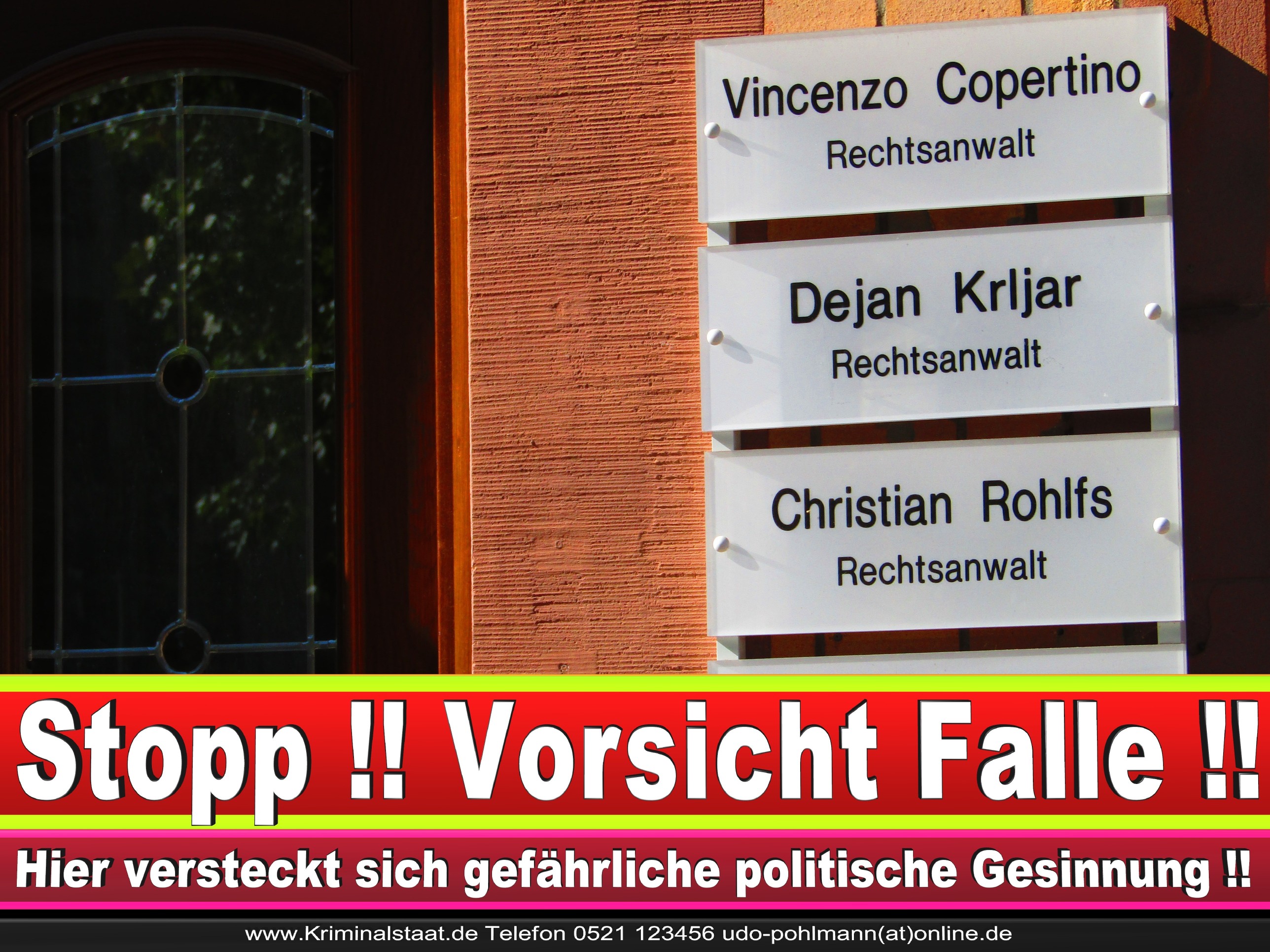 Rechtsanwalt Vincenzo Copertino Siekerwall 7 Bielefeld CDU 7