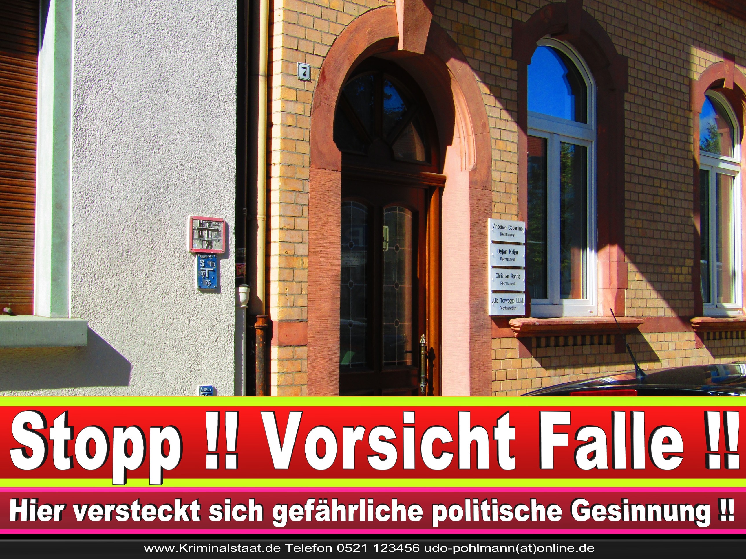 Rechtsanwalt Vincenzo Copertino Siekerwall 7 Bielefeld CDU 9