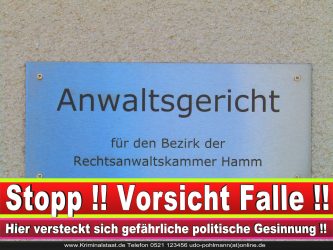 Rechtsanwaltskammer Hamm NRW Justizminister Rechtsanwalt Notar Vermögensverfall Urteil Rechtsprechung CDU SPD FDP Berufsordnung Rechtsanwälte Rechtsprechung (4)