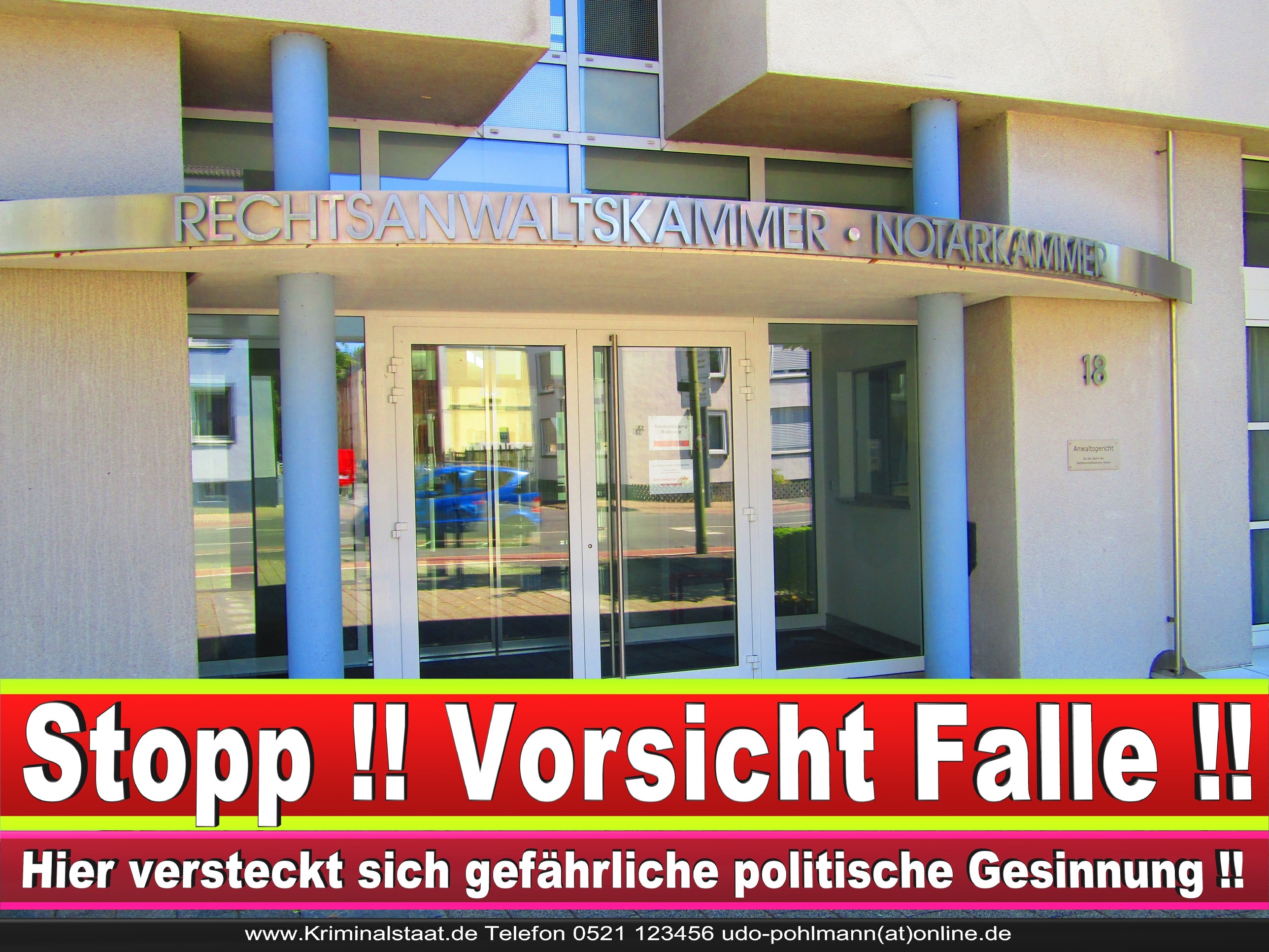 Rechtsanwaltskammer Hamm NRW Justizminister Rechtsanwalt Notar Vermögensverfall Urteil Rechtsprechung CDU SPD FDP Berufsordnung Rechtsanwälte Rechtsprechung (9)