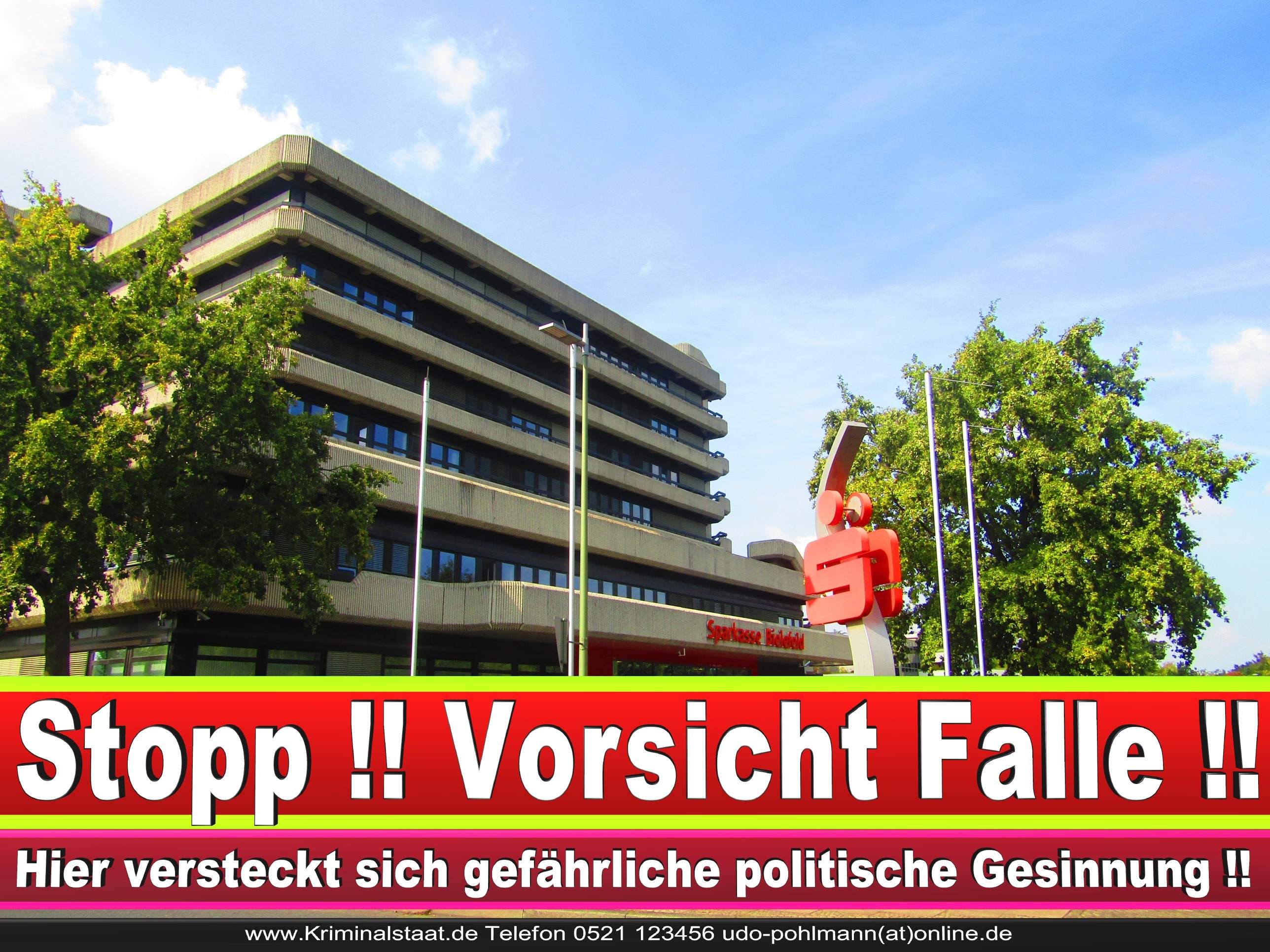 SPARKASSE BIELEFELD ANDREAS RÜTHER CDU BIELEFELD 6 LANDTAGSWAHL BUNDESTAGSWAHL BÜRGERMEISTERWAHL