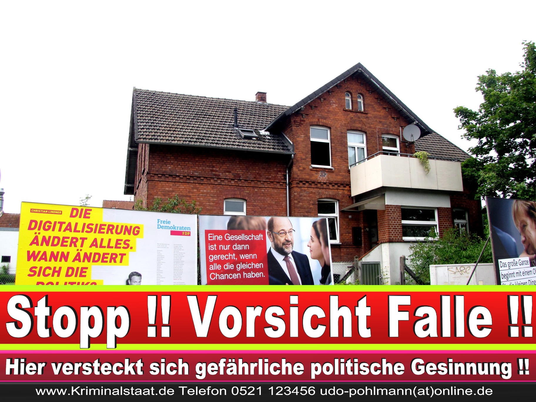 Wahlwerbung Wahlplakate Landtagswahl 2019 Europawahl CDU SPD FDP 2021 (105)