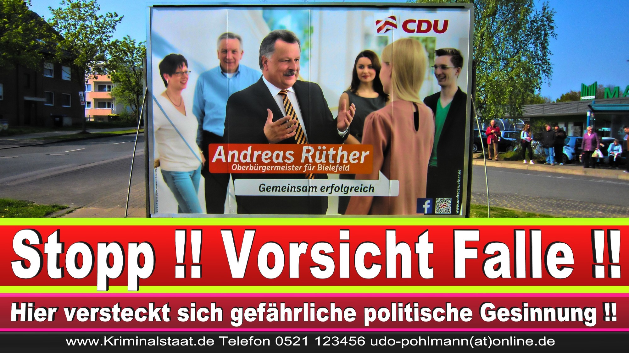 Wahlwerbung Wahlplakate Landtagswahl 2019 Europawahl CDU SPD FDP 2021 (115)