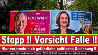 Wahlwerbung Wahlplakate Landtagswahl 2019 Europawahl CDU SPD FDP 2021 (120)